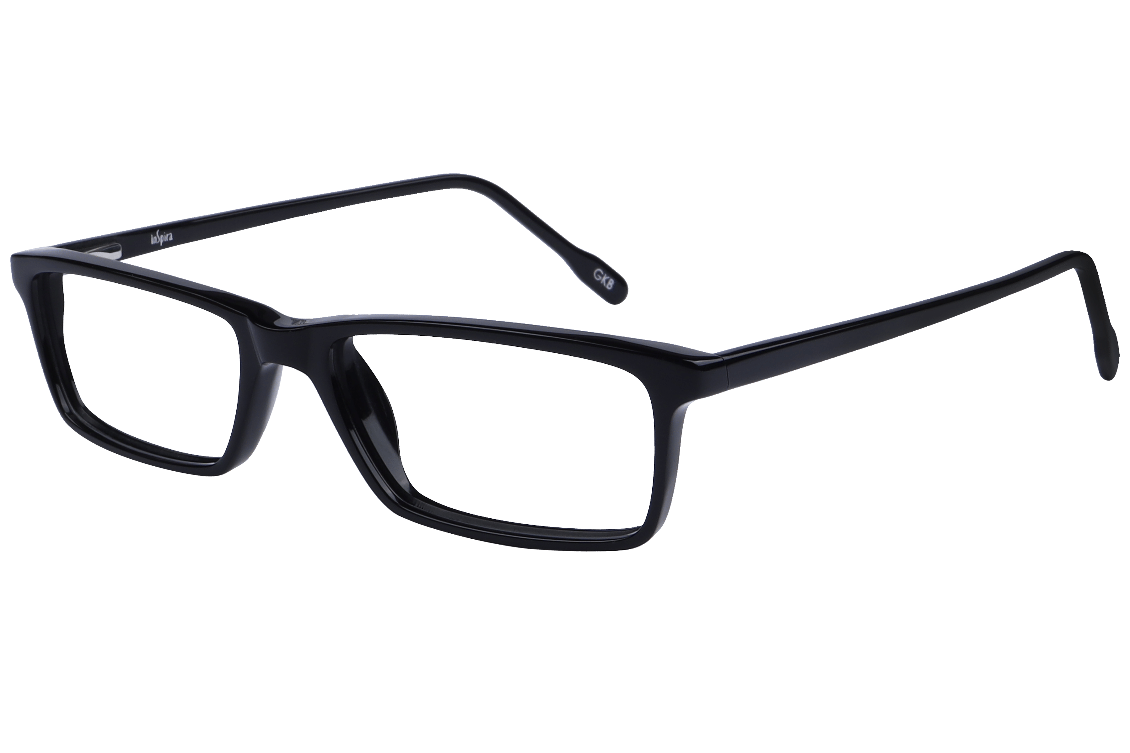 Inspira M-5241 Frame Black Unisex Full Shell — Black frame