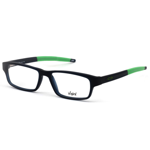 Inspira M-72291 Frame Blue Male Full Shell — Blue frame