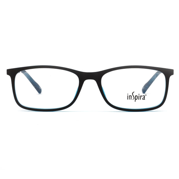 Inspira 1818C Frame Brown Unisex Full Shell Frame — Brown frame — view 3