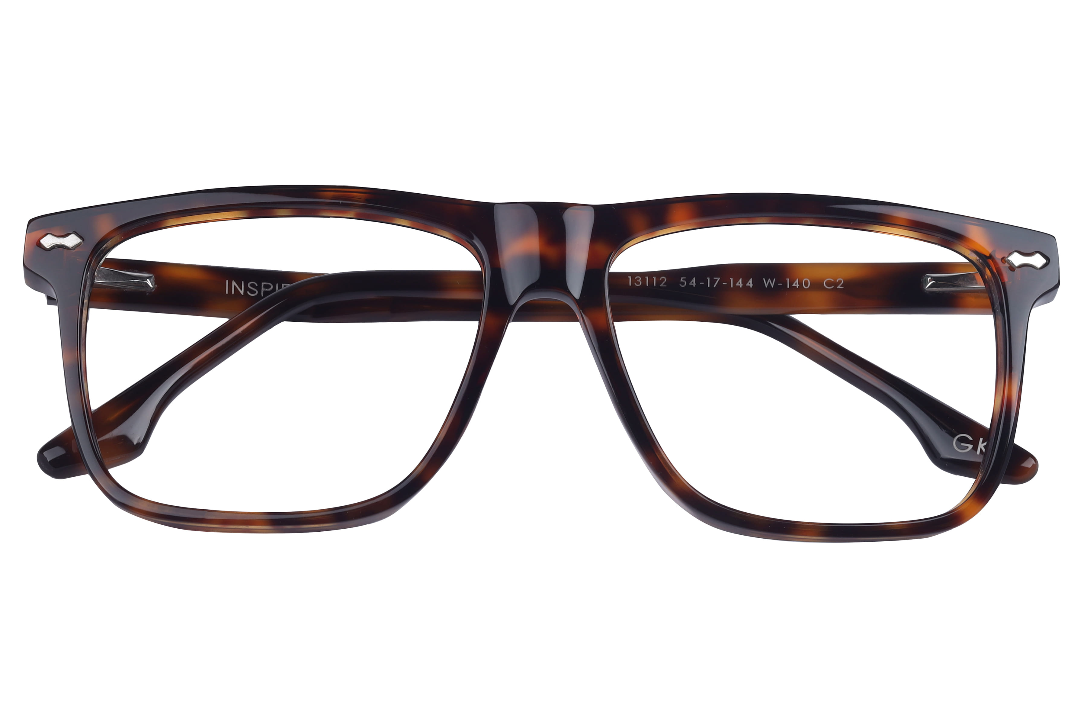 Inspira 13112 W-140 Frame Havana Male Full Shell Frame — Havana frame — view 4