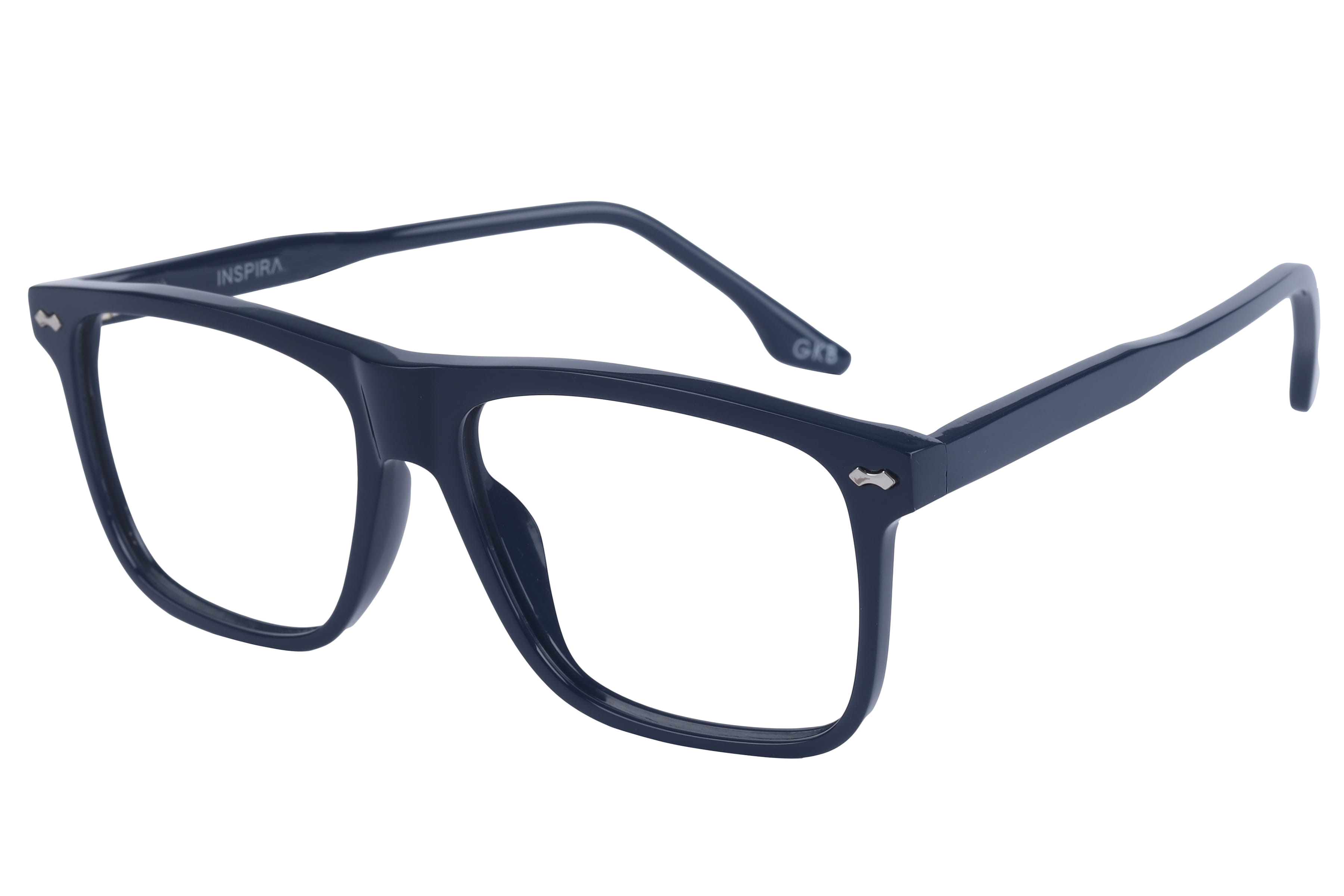 Inspira 13112 W-140 Frame Blue Male Full Shell Frame — Blue frame — view 1