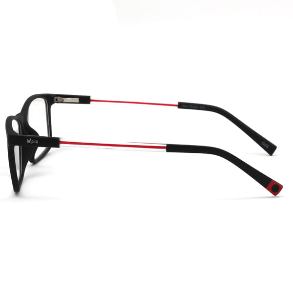 Inspira 6442 Frame Black Male Full Shell Frame — view 4
