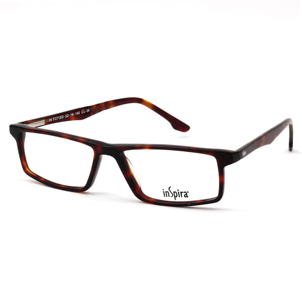 Inspira 3718D Frame Tortoise Unisex Full Shell — Tortoise frame