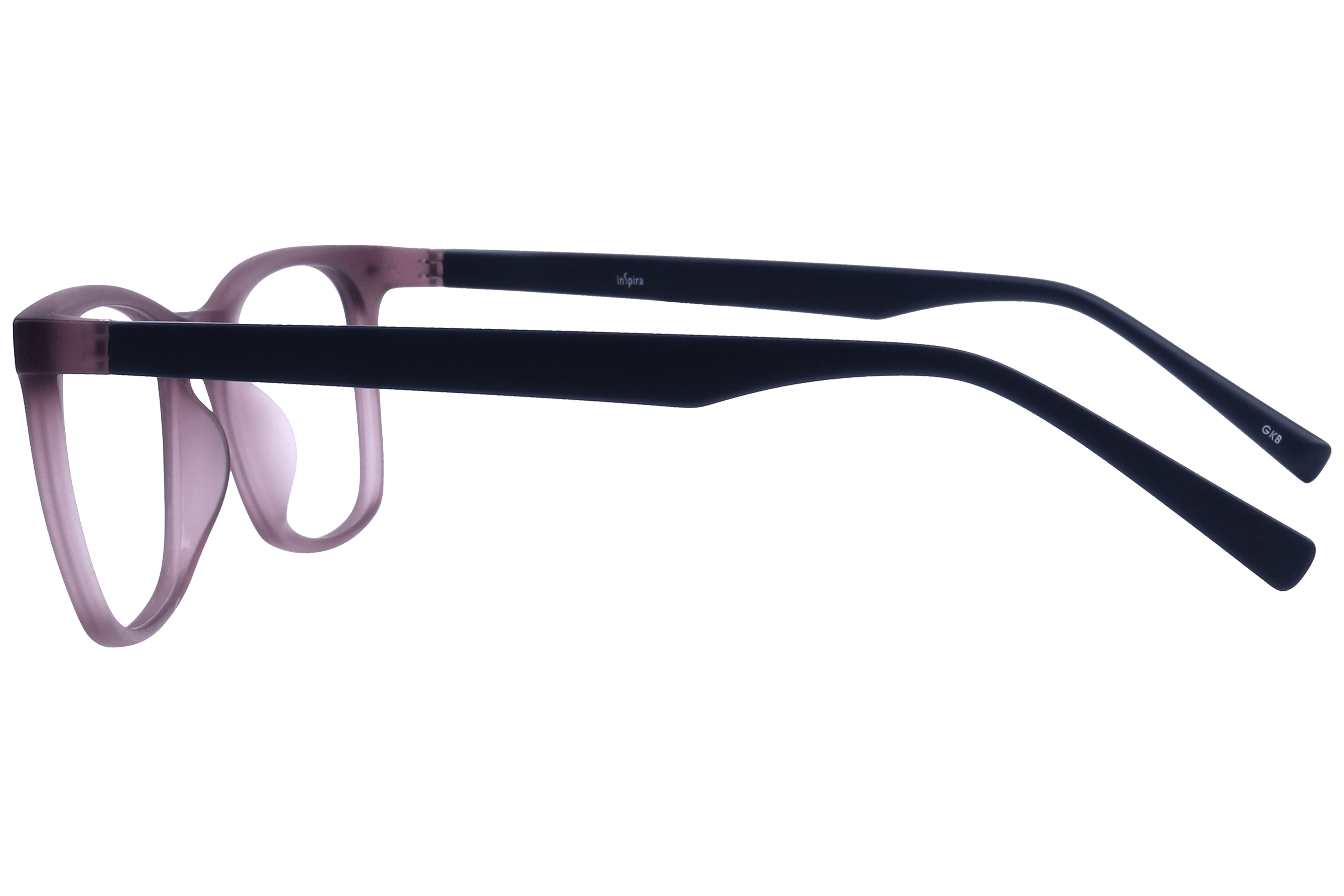 Inspira 30581 Frame Matt Violet Male Full Shell Frame — Matt Violet frame — view 3