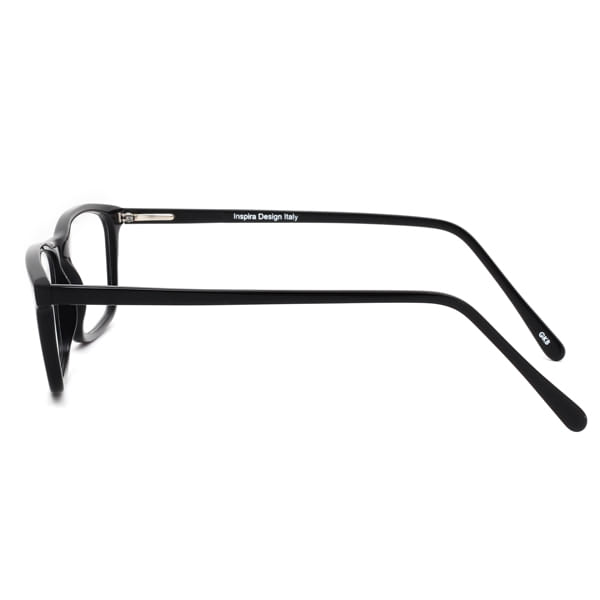 Inspira 0819DE Frame Black Unisex Full Shell Frame — Black frame — view 4