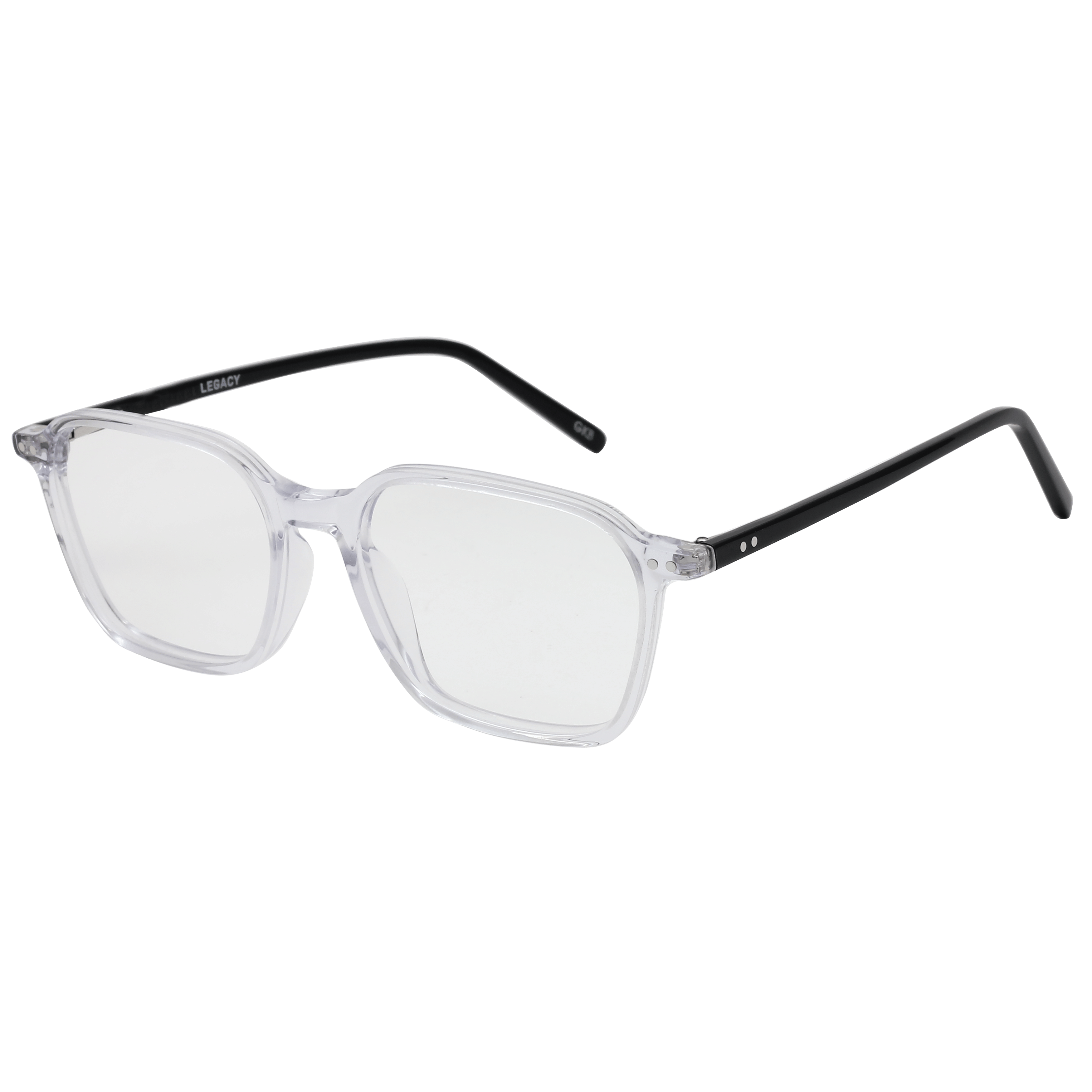 Inspira L-2114 Frame Crystal Male Full Shell — Crystal frame