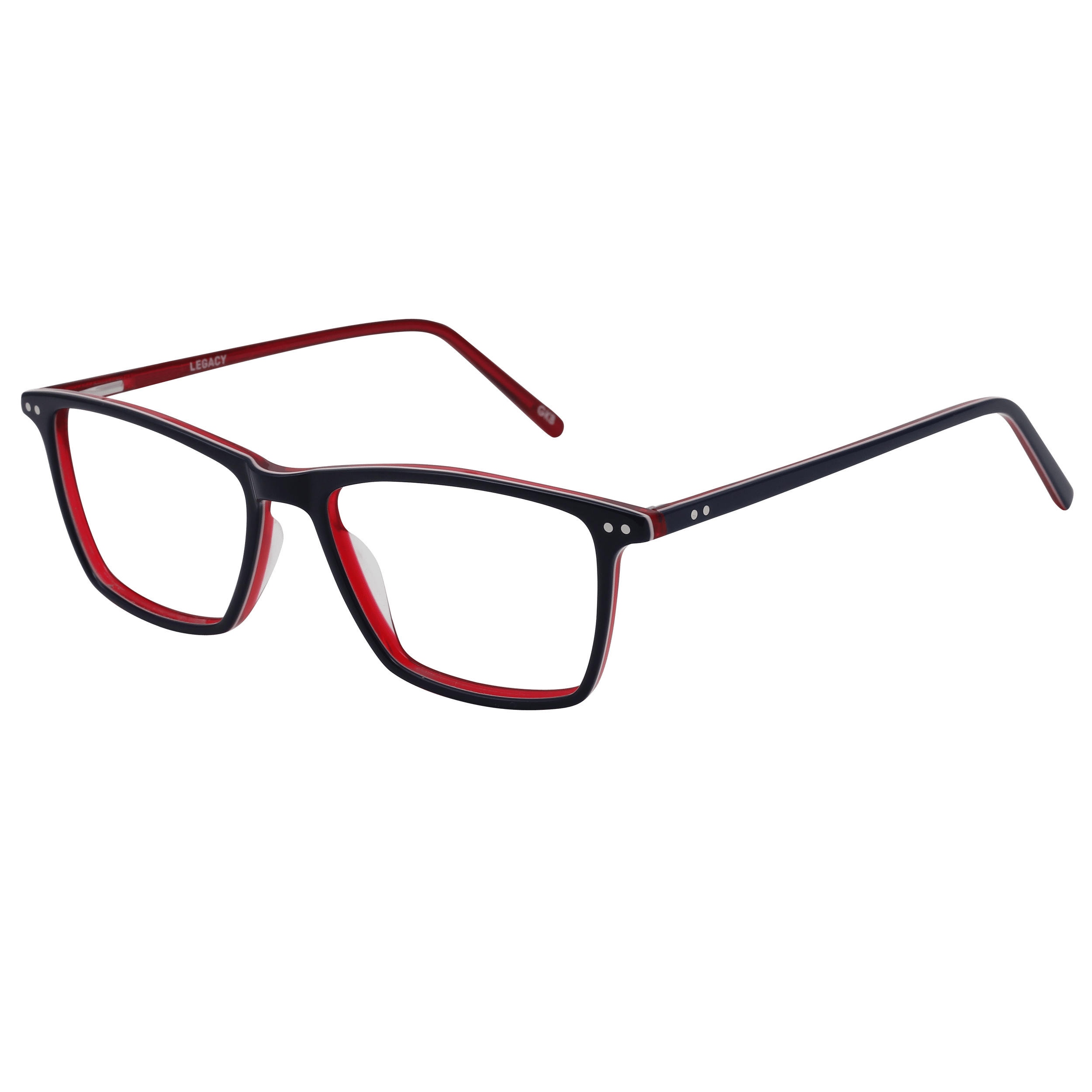 Inspira L-2112 Frame Blue Male Full Shell — Blue frame
