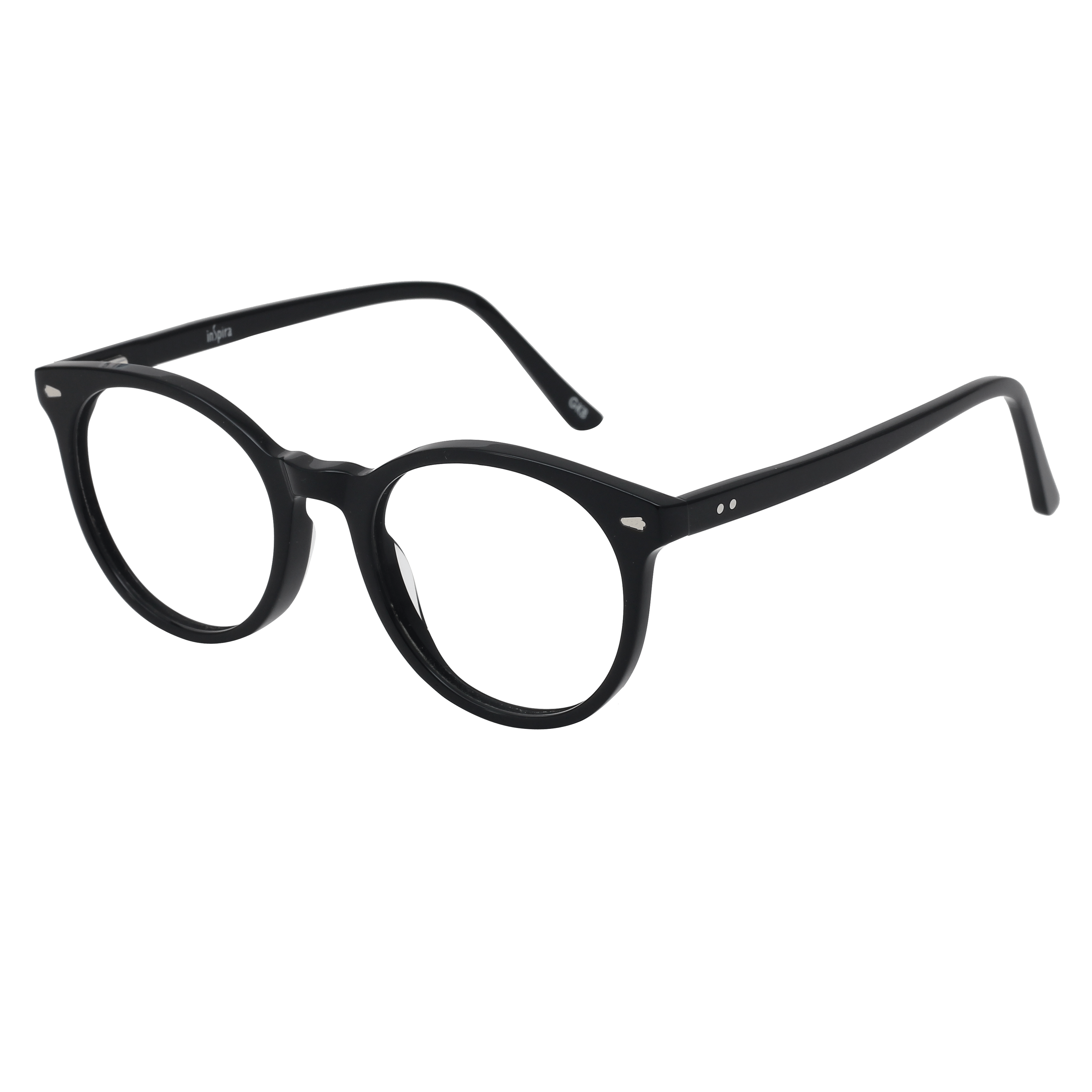 Inspira I-2013 Frame Black Unisex Full Shell — Black frame