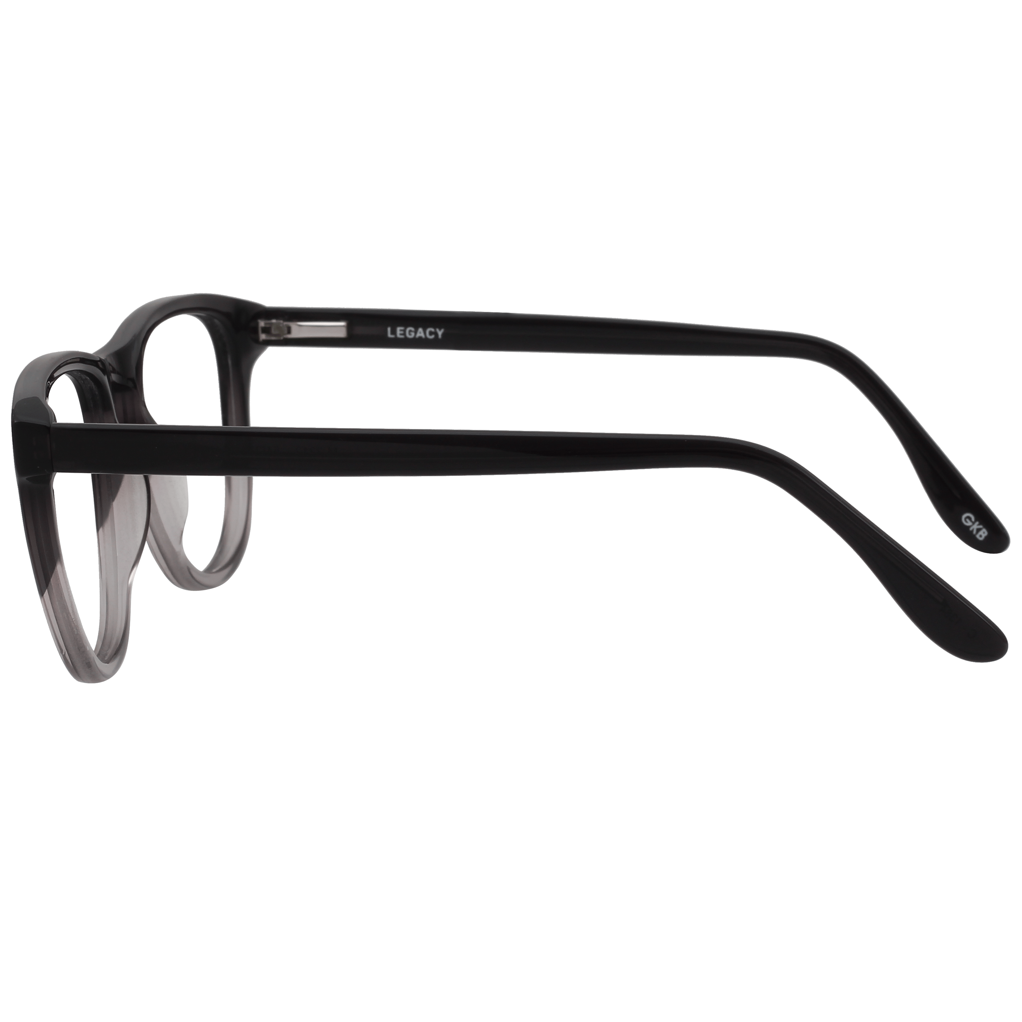 Inspira M-3312 Frame Grey Male Full Shell Frame — Grey frame — view 3