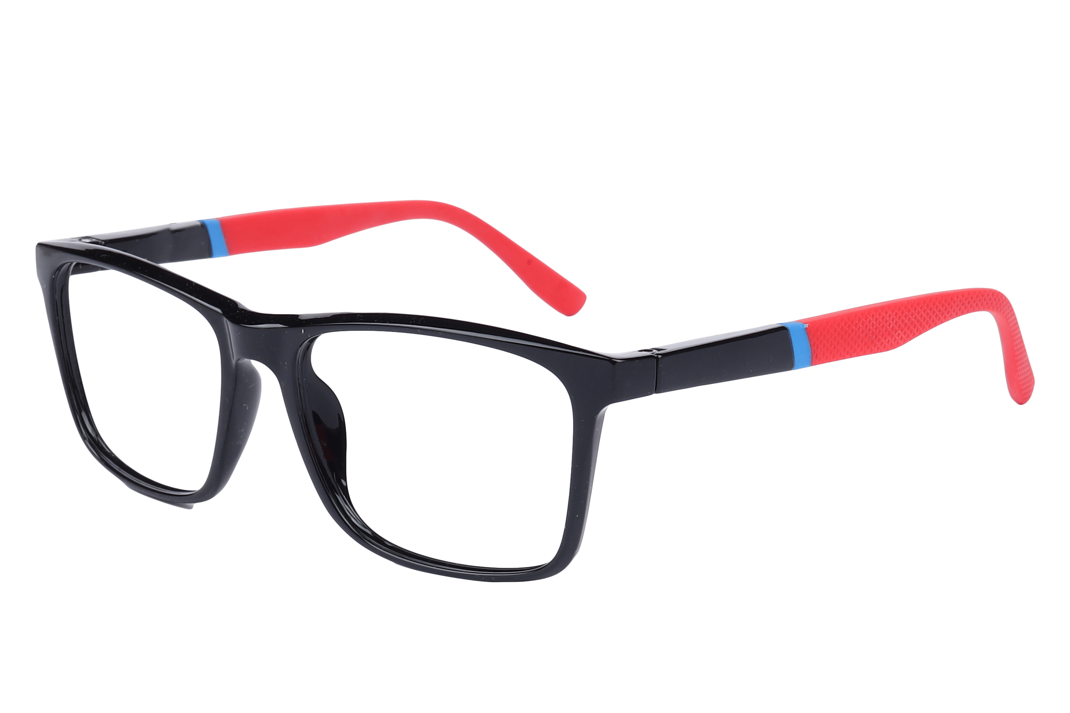 Inspira 6201 Frame Black Male Full Shell Frame — Black frame — view 1