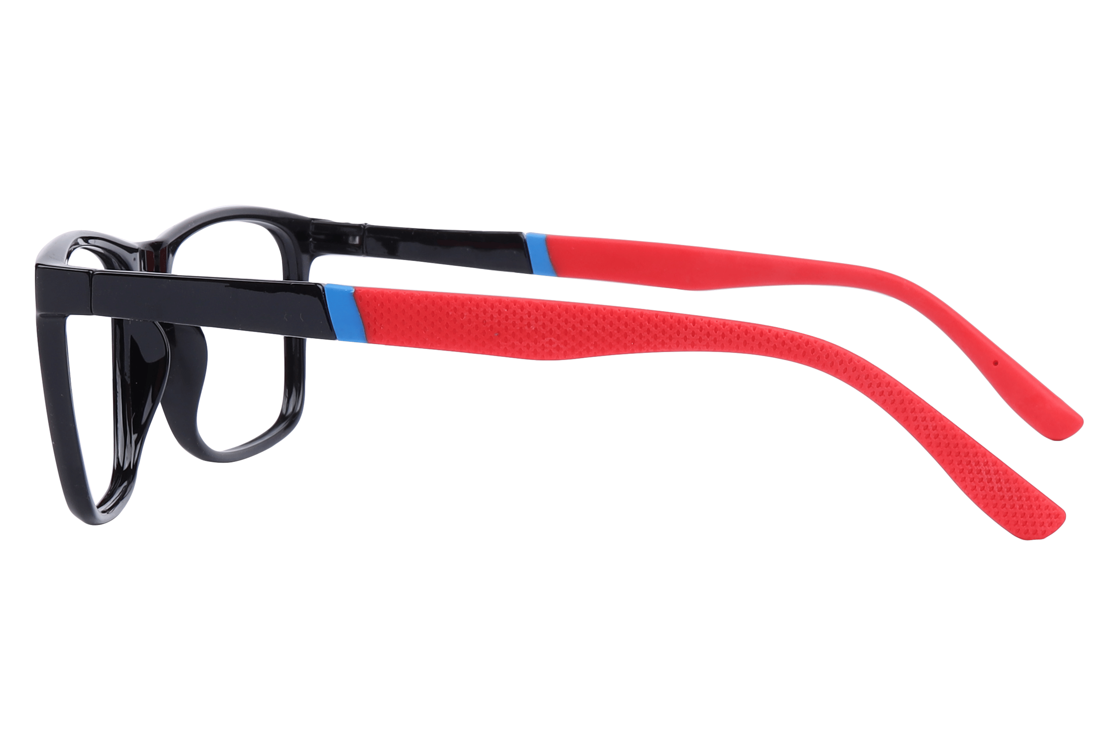 Inspira 6201 Frame Black Male Full Shell Frame — Black frame — view 3