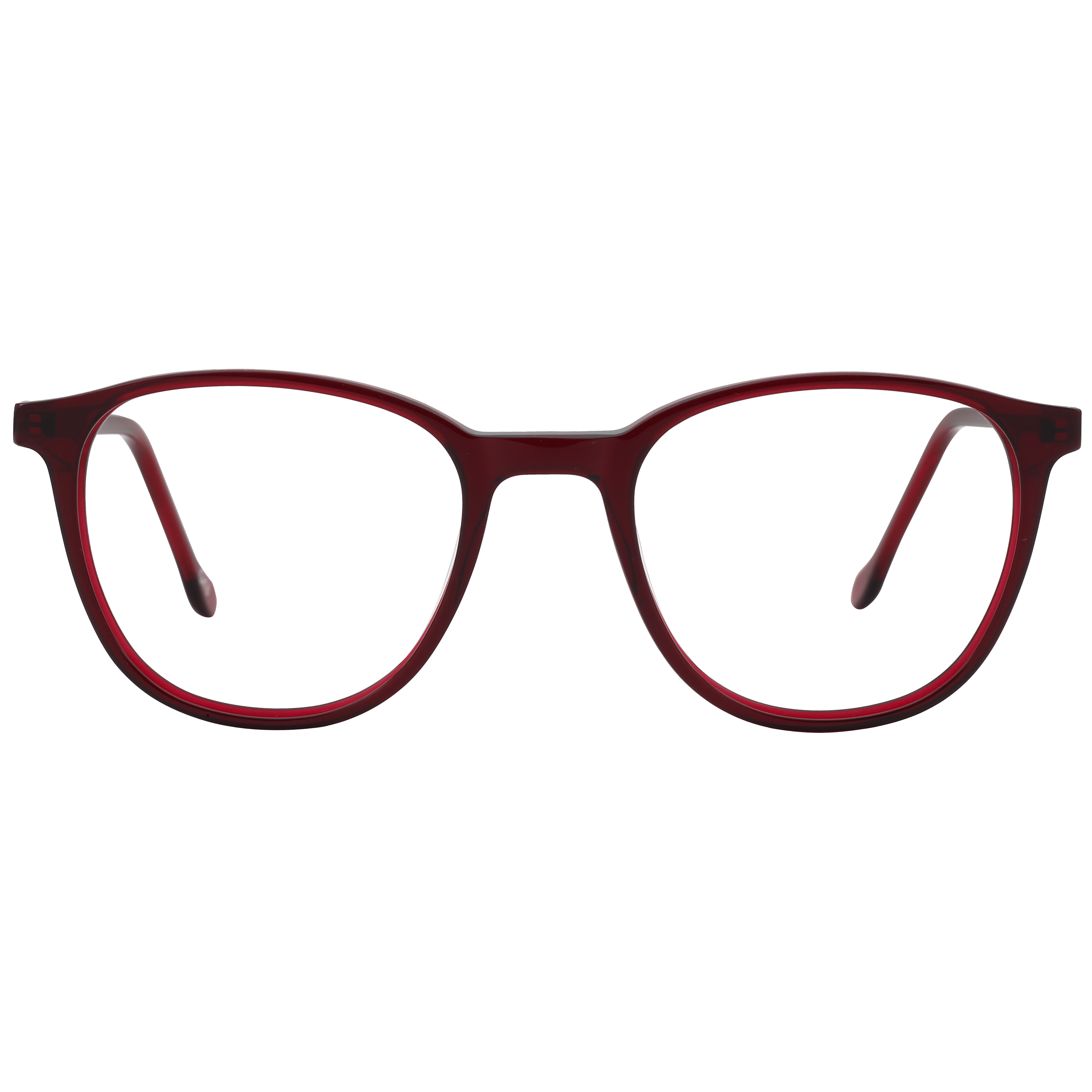 Inspira M-1115 Frame Maroon Unisex Full Shell Frame — Maroon frame — view 2