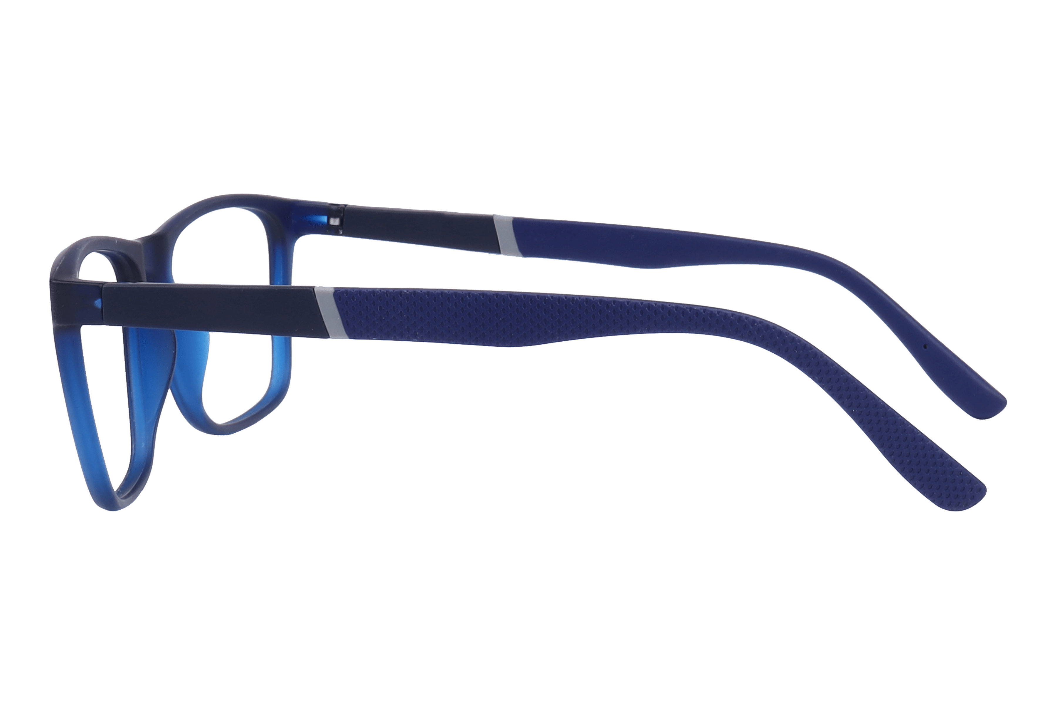 Inspira 6201 Frame Matt Blue Male Full Shell Frame — Matt Blue frame — view 3