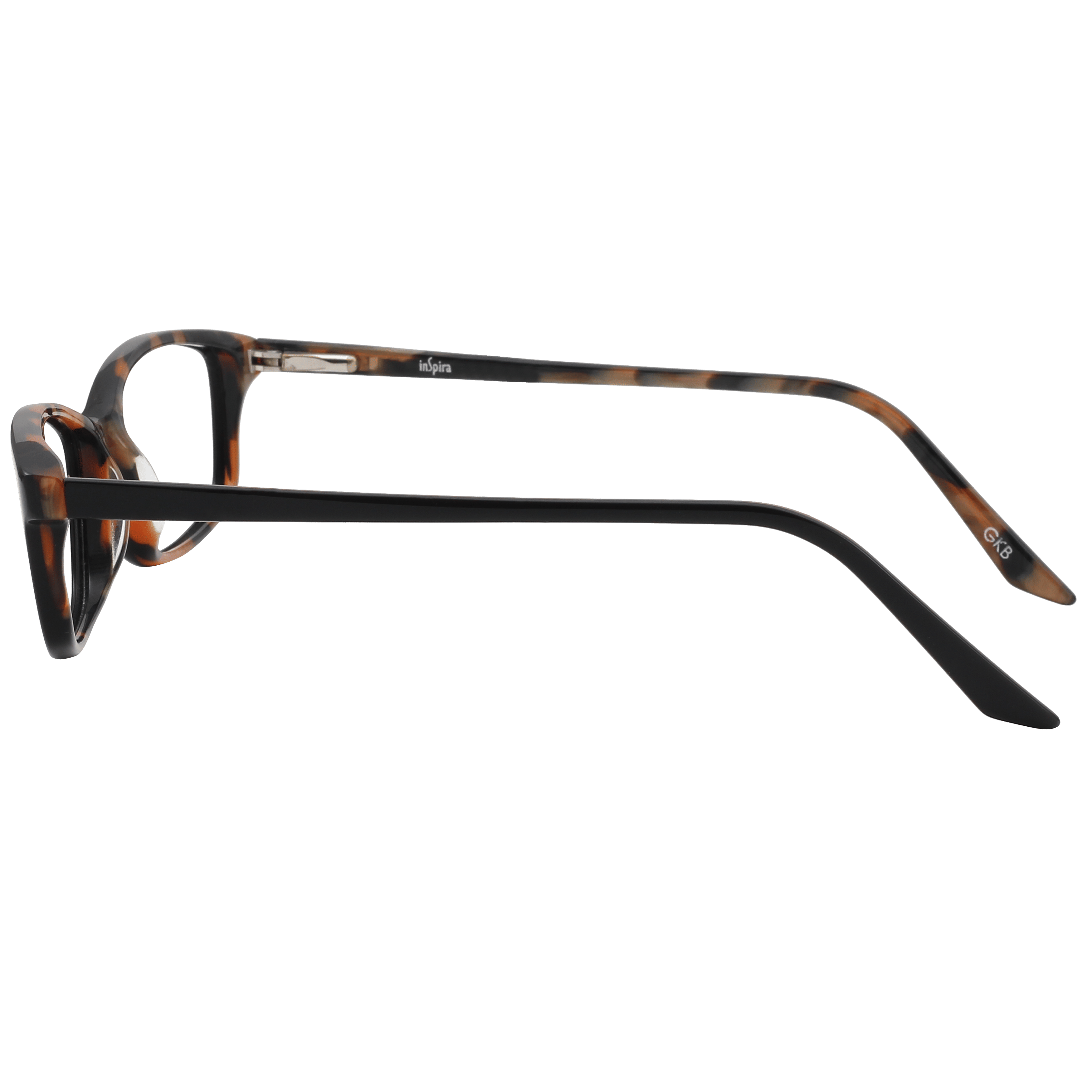 Inspira M-5152 Frame Black Unisex Full Shell Frame — Black frame — view 3