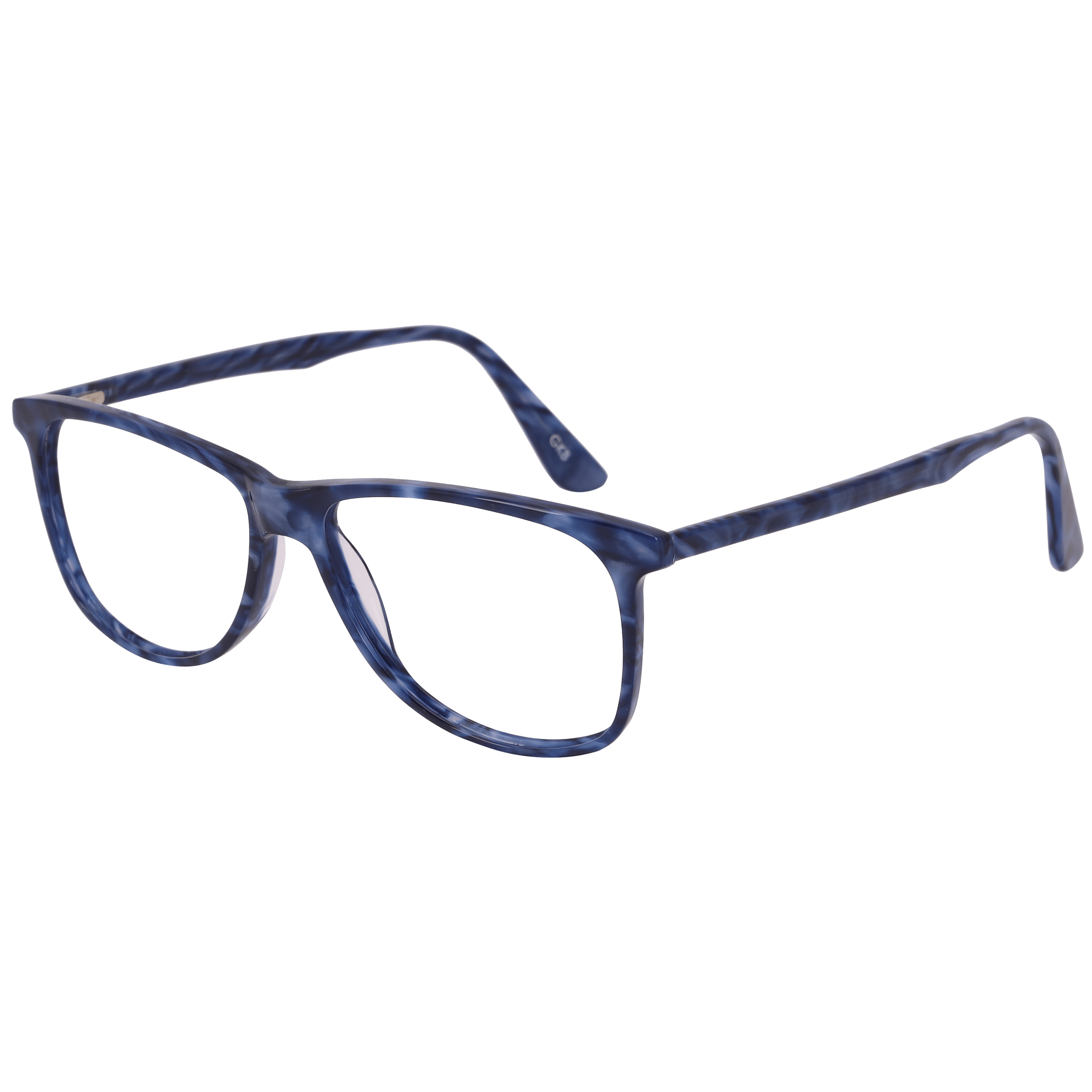 Inspira M-1117 Frame Blue Male Full Shell — Blue frame