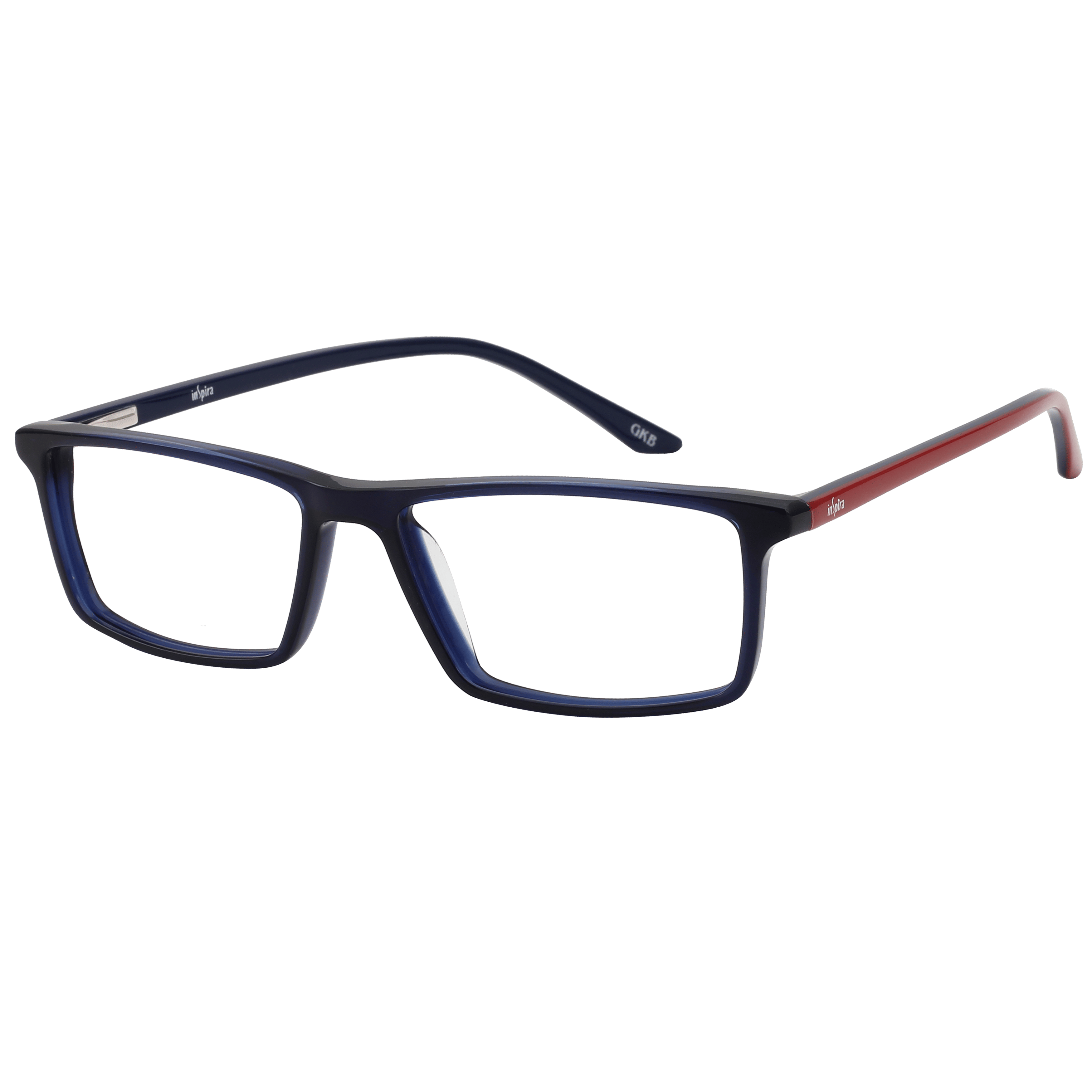 Inspira 2646 Frame Blue Unisex Full Shell — Blue frame