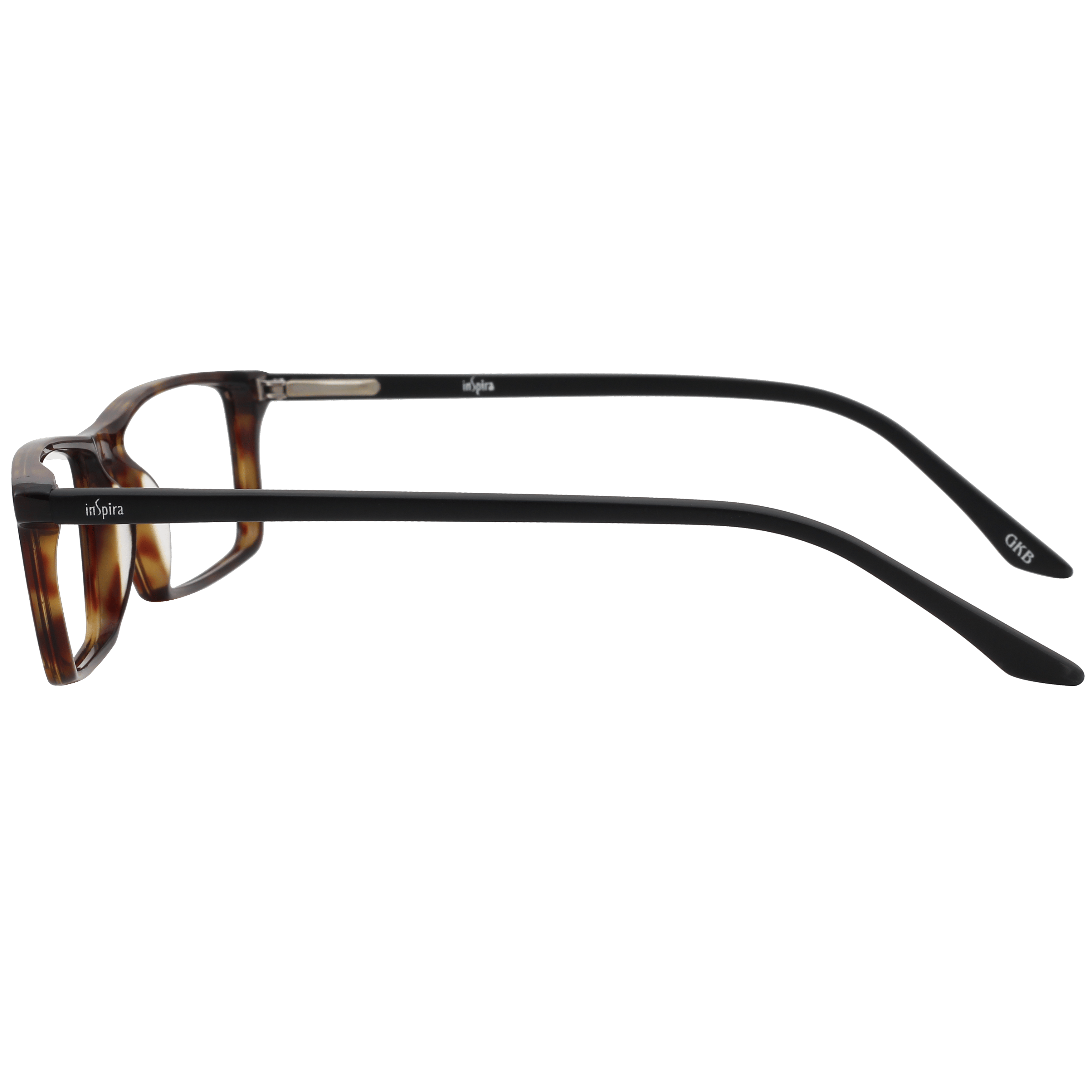 Inspira 2646 Frame Tortoise Unisex Full Shell Frame — Tortoise frame — view 3