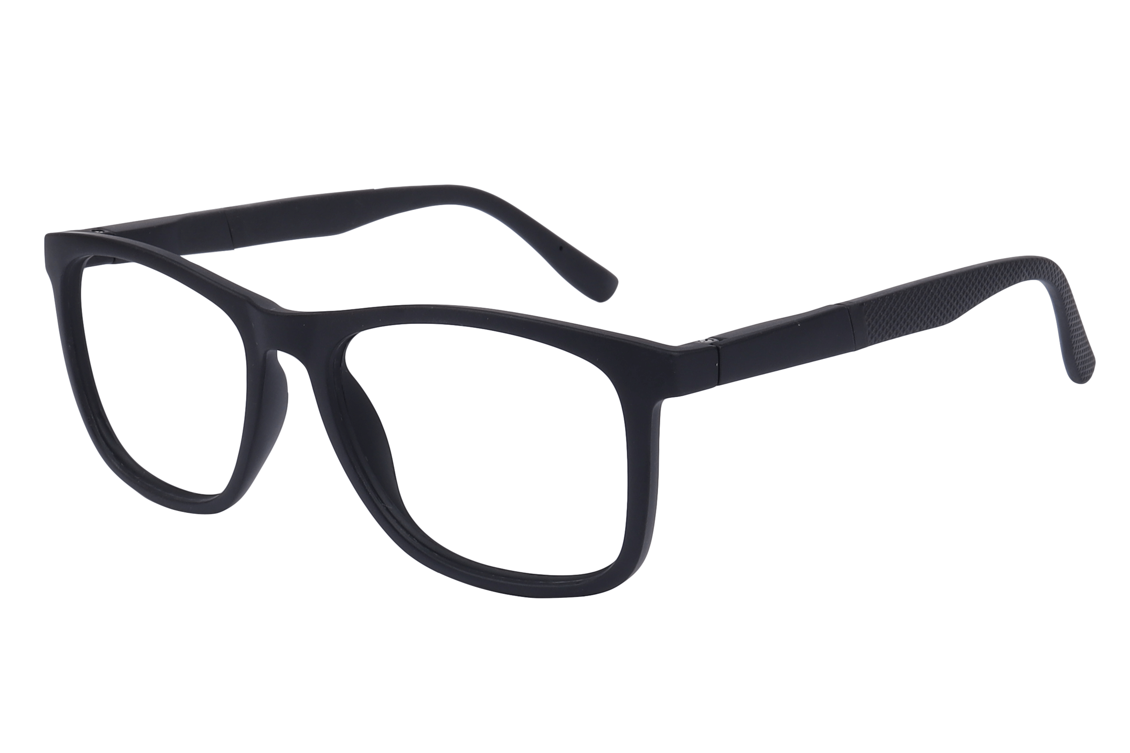 Inspira 6202 Frame Matt Black Male Full Shell Frame — Matt Black frame — view 1