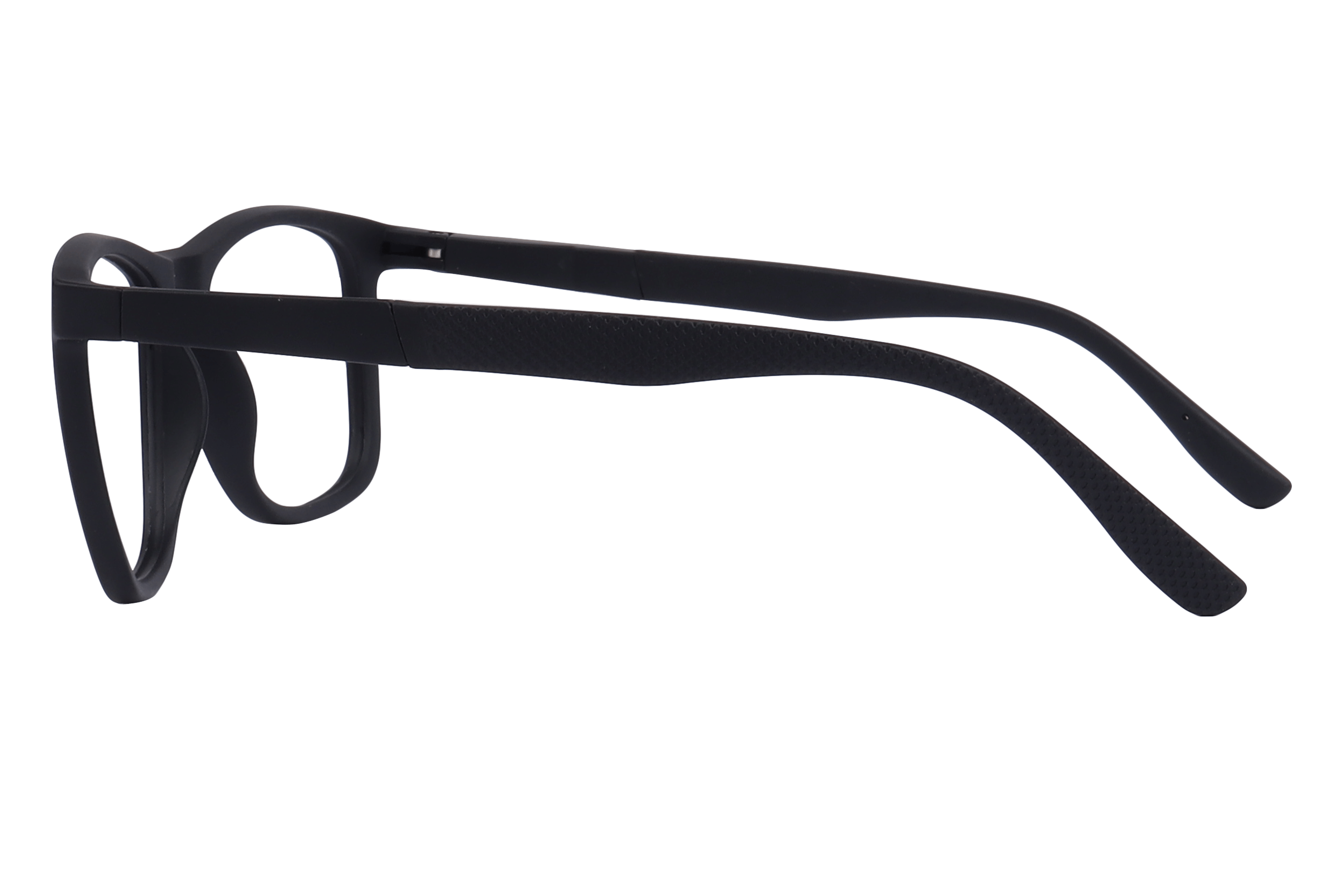 Inspira 6202 Frame Matt Black Male Full Shell Frame — Matt Black frame — view 3