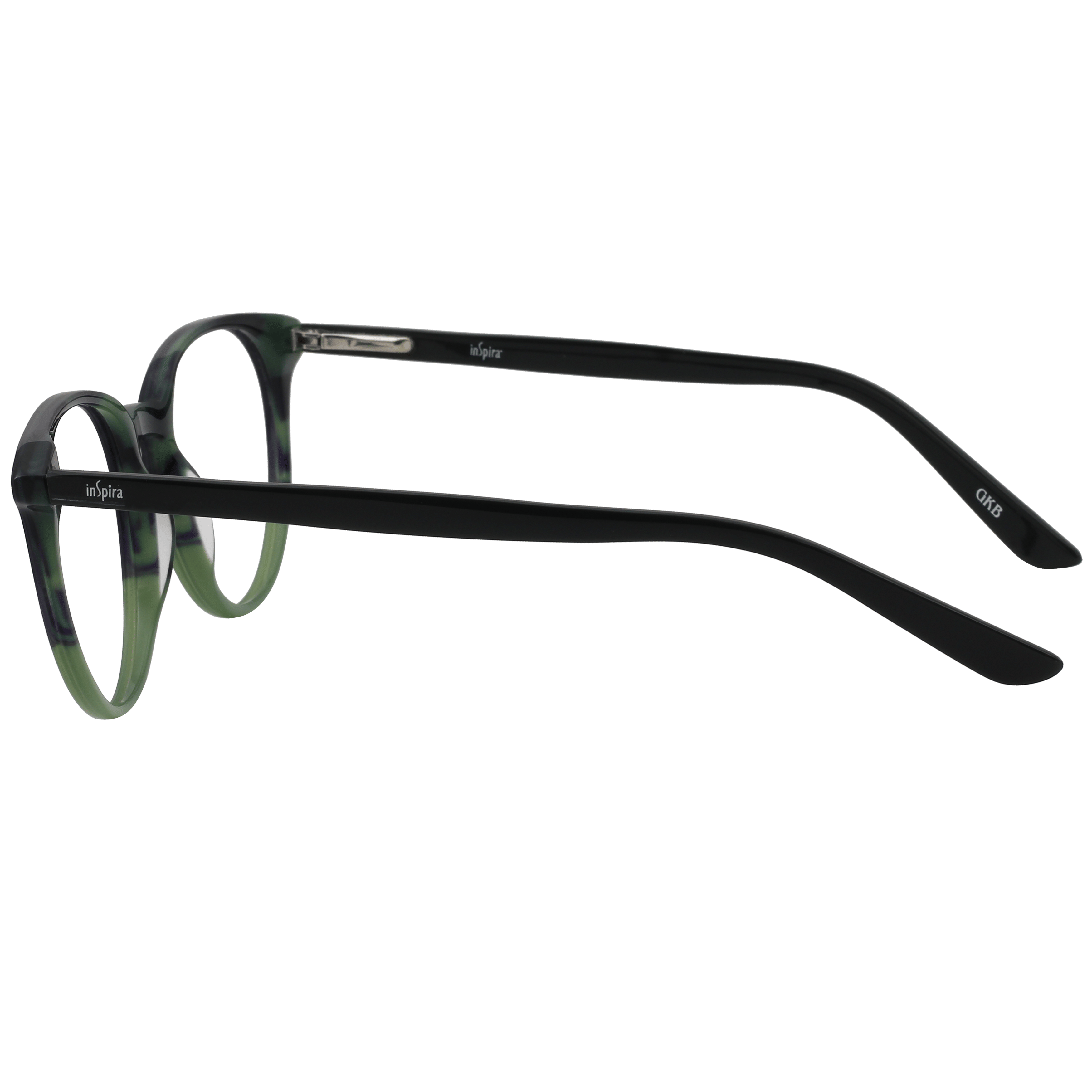 Inspira 2652 Frame Black Unisex Full Shell Frame — Black frame — view 3