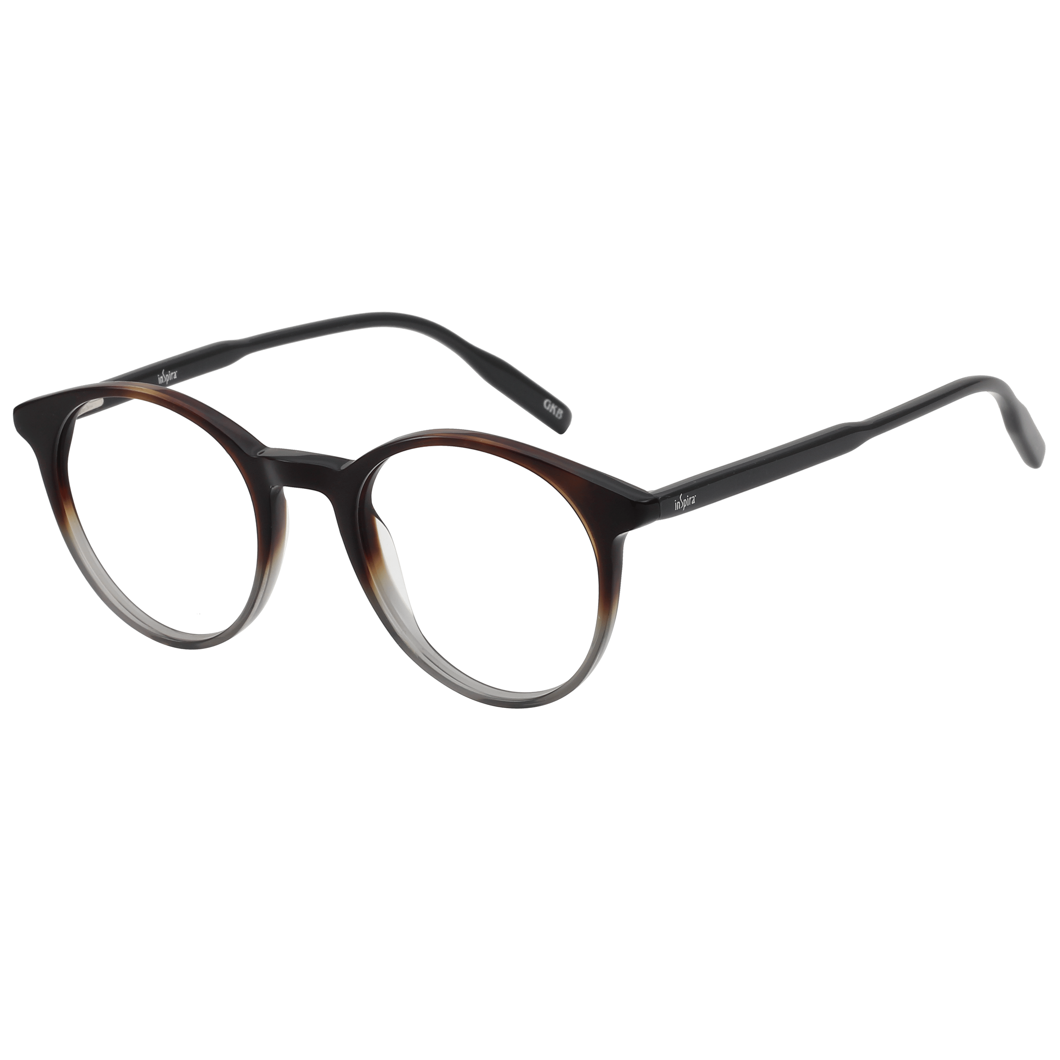 Inspira 0320D Frame Brown Unisex Full Shell — Brown frame