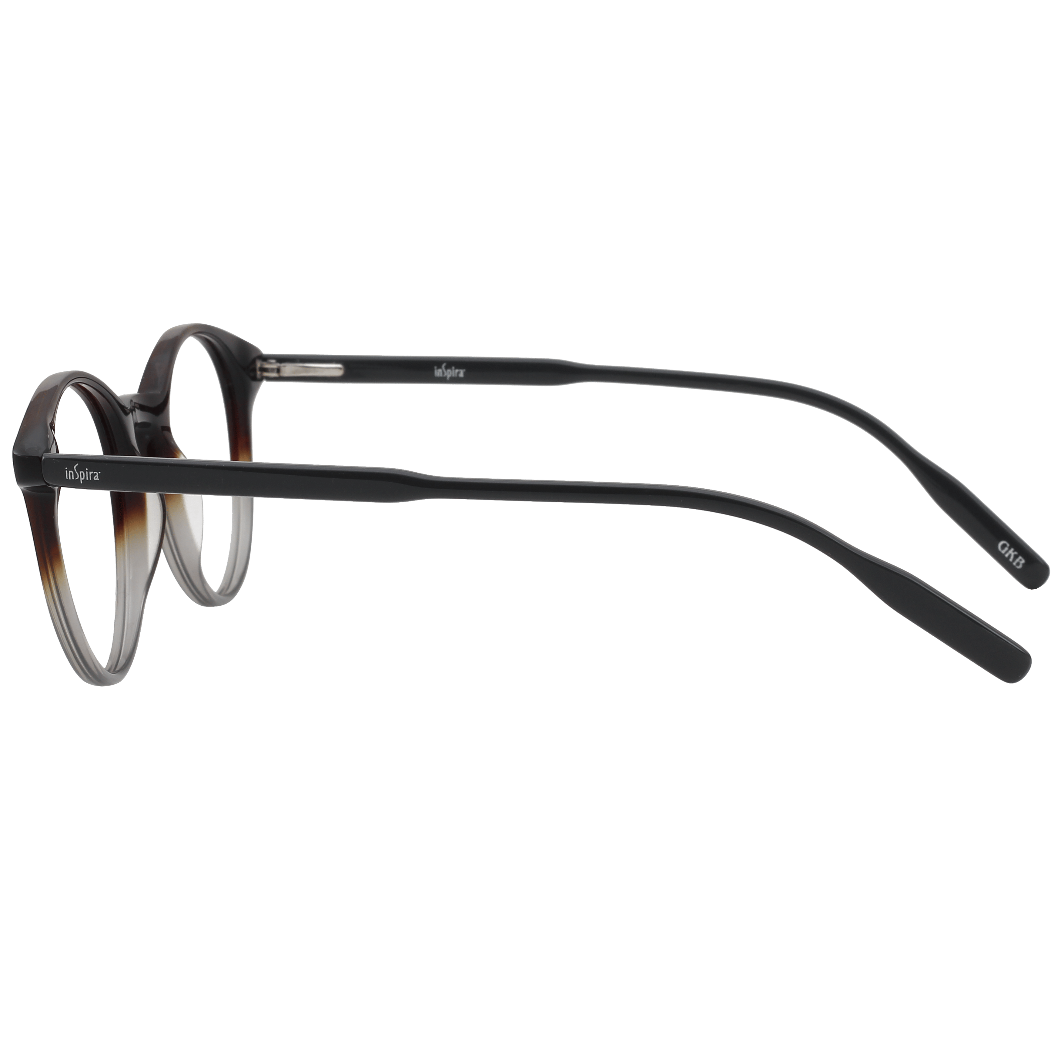 Inspira 0320D Frame Brown Unisex Full Shell Frame — Brown frame — view 3