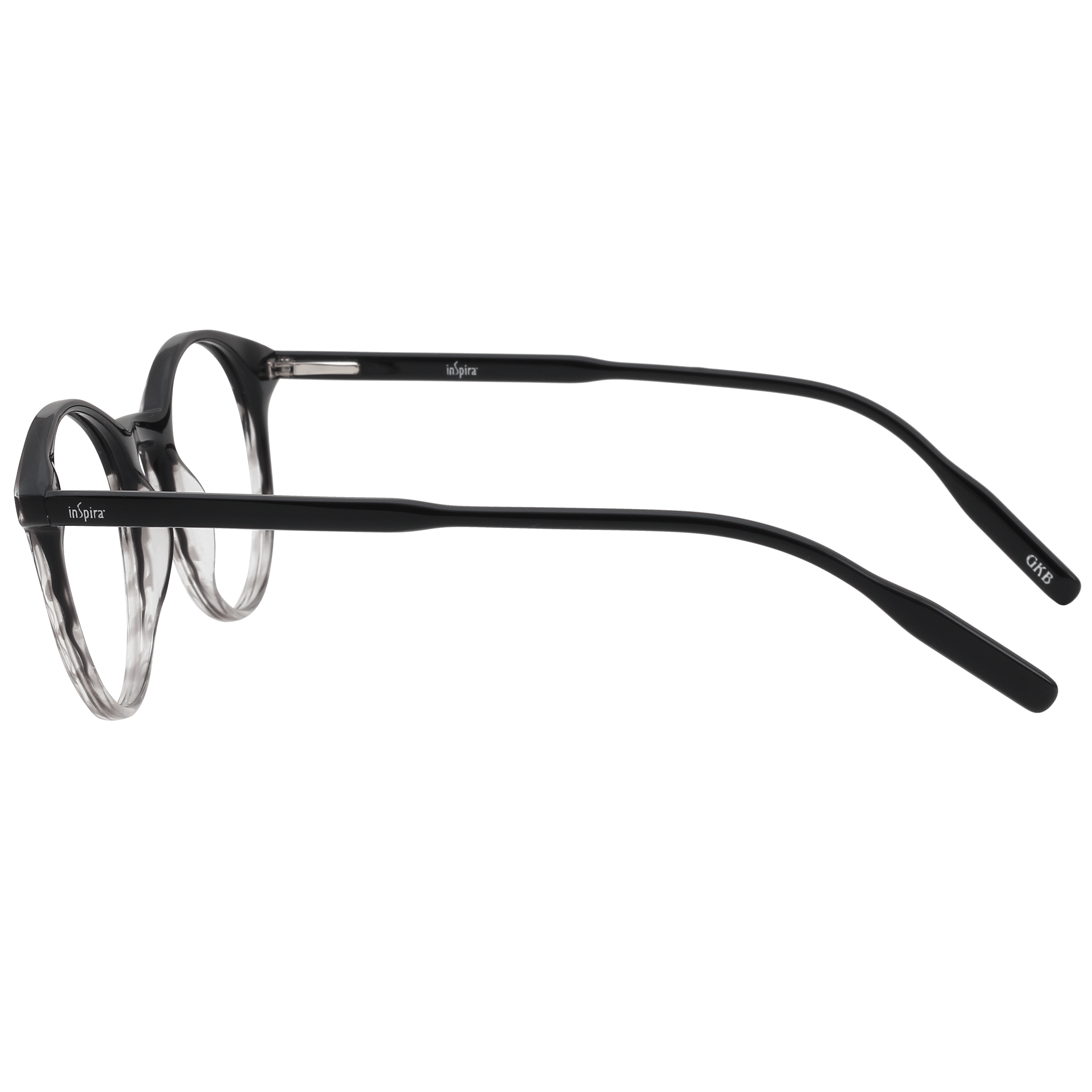 Inspira 0320D Frame Black Unisex Full Shell Frame — Black frame — view 3