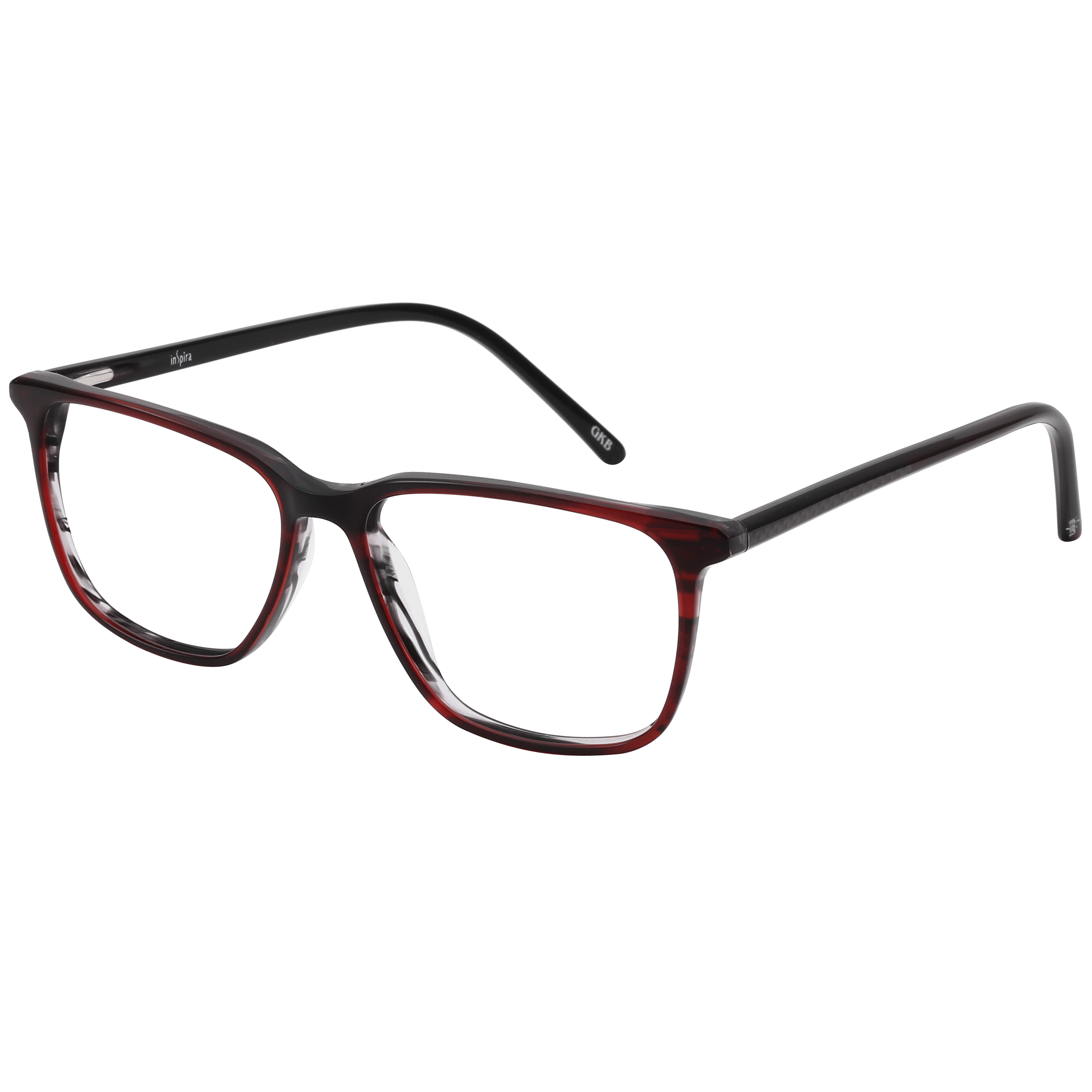Inspira 0420D Frame Brown Male Full Shell — Brown frame