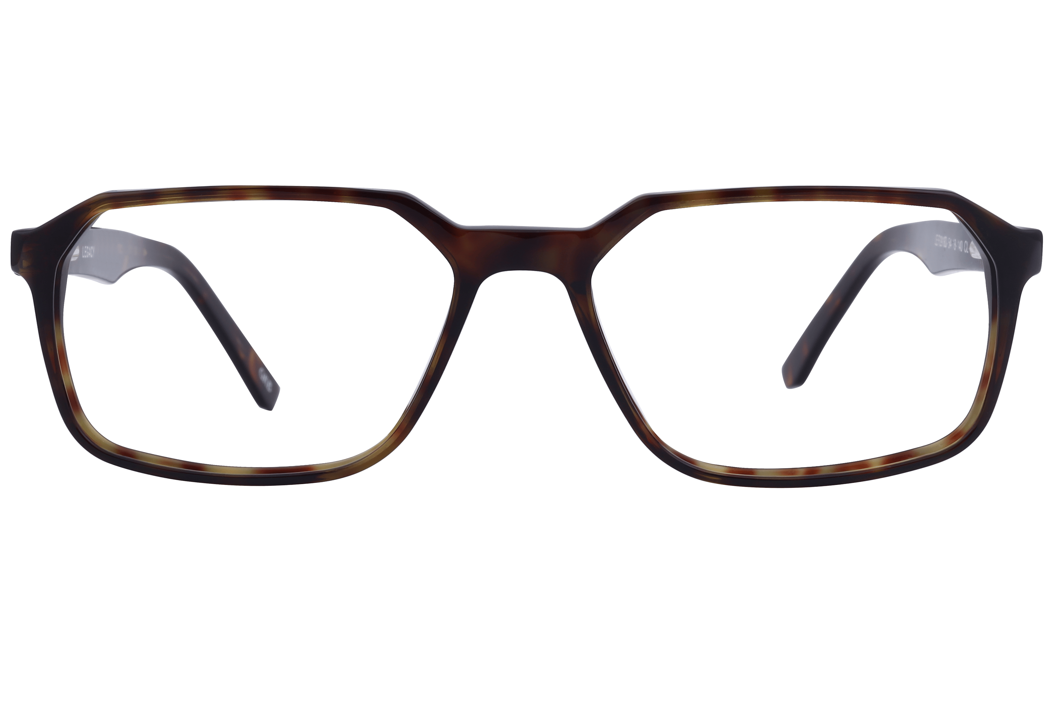 Inspira 2918D Frame Tortoise Unisex Full Shell Frame — Tortoise frame — view 3
