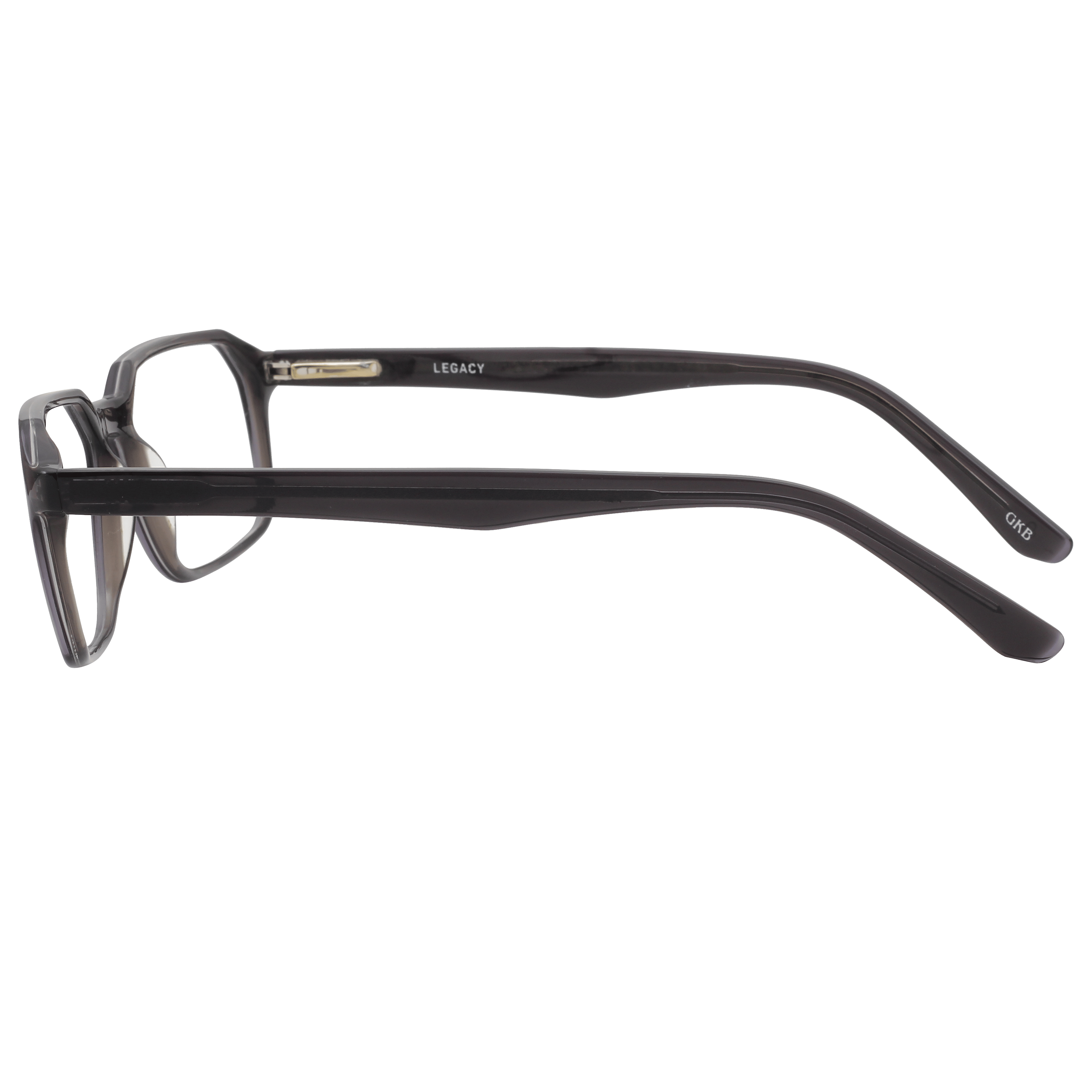 Inspira 2918D Frame Grey Unisex Full Shell Frame — Grey frame — view 3
