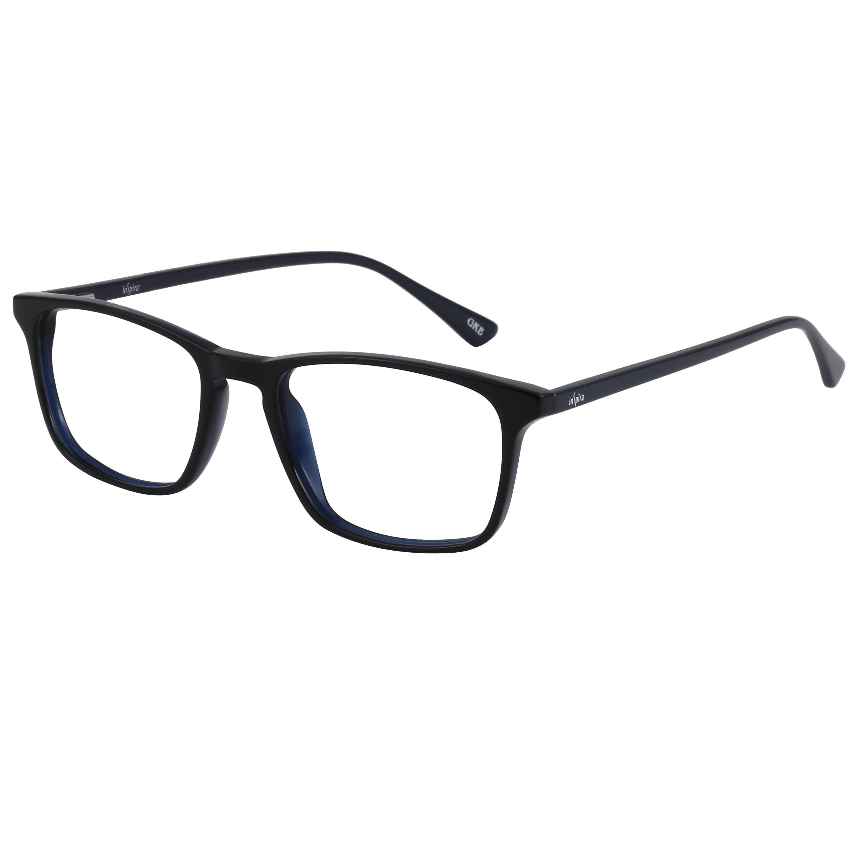 Inspira F2636 Frame Black Unisex Full Shell — Black frame