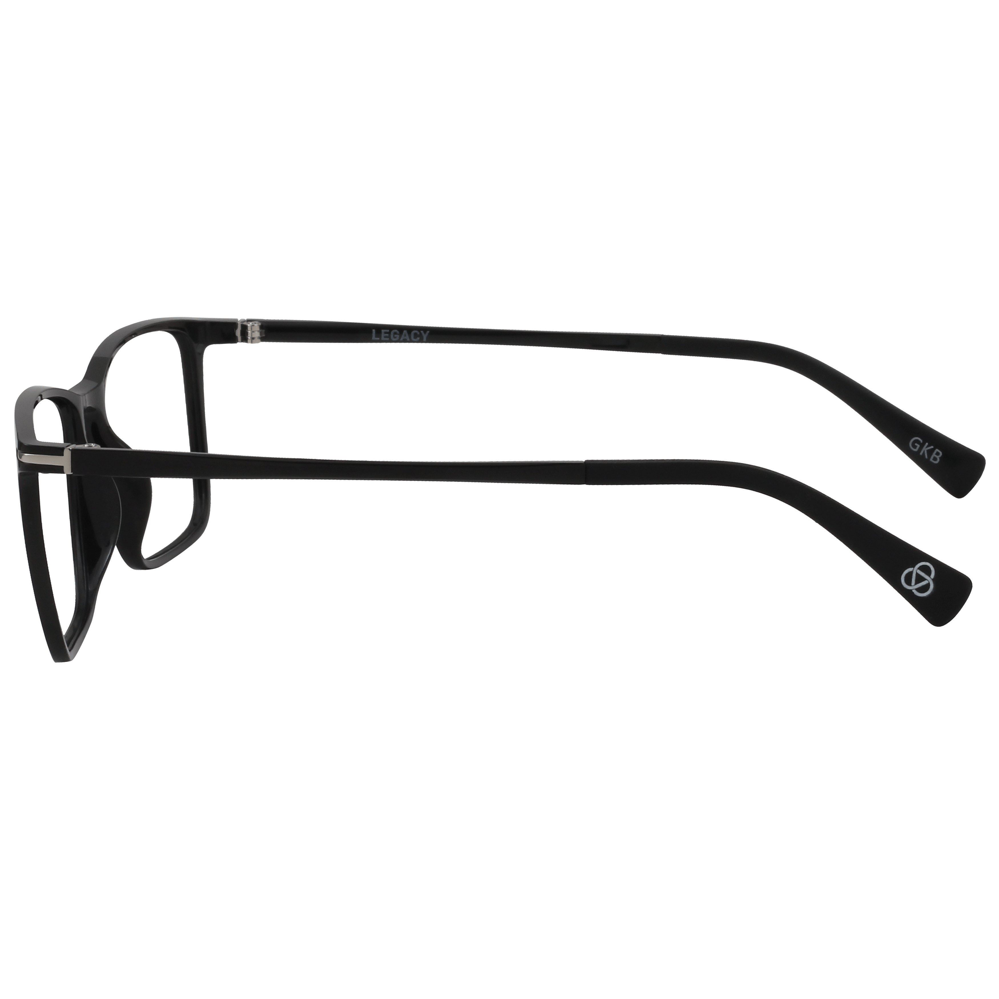 Inspira 1019D Frame Black Male Full Shell Frame — view 3