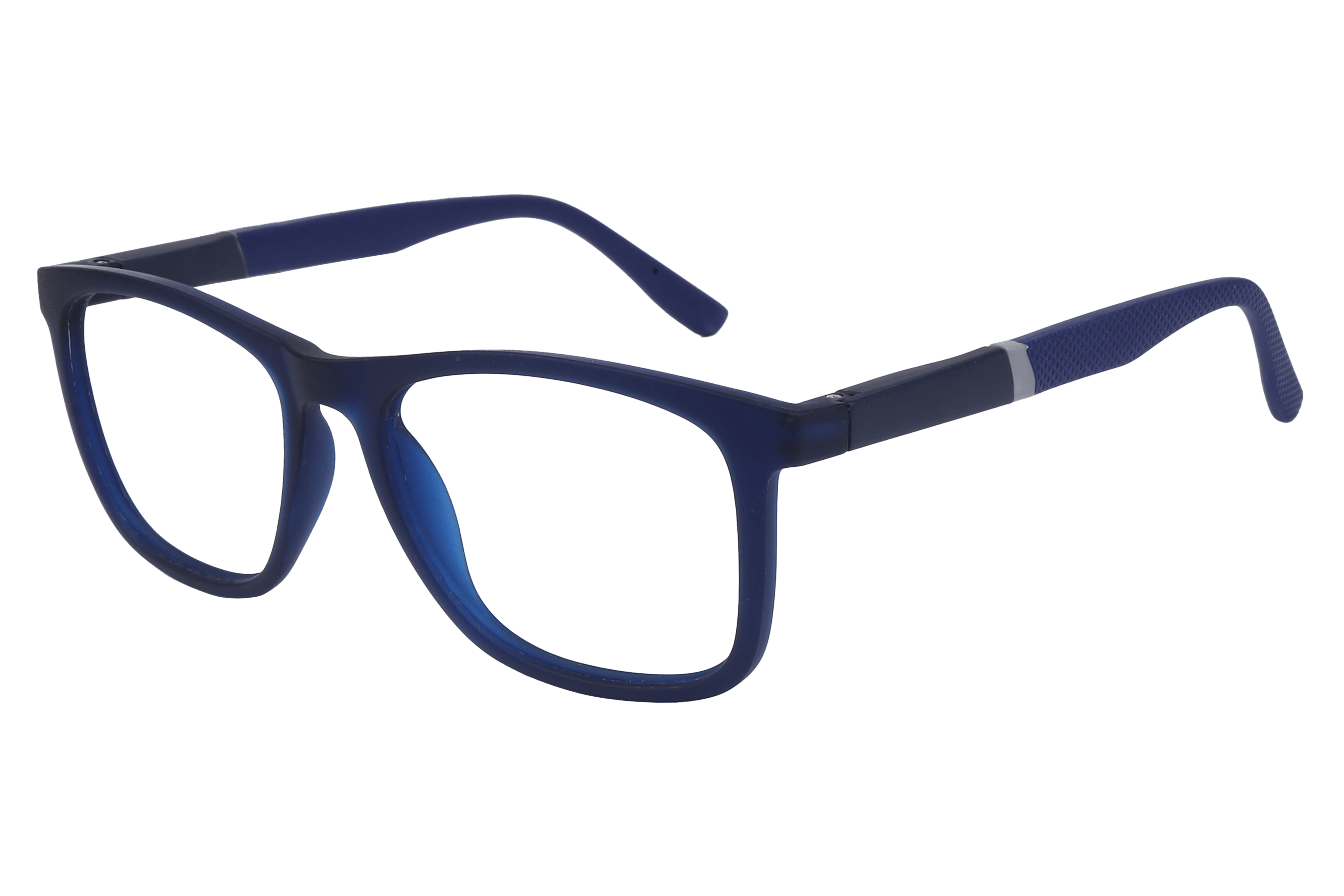 Inspira 6202 Frame Matt Blue Male Full Shell Frame — Matt Blue frame — view 1