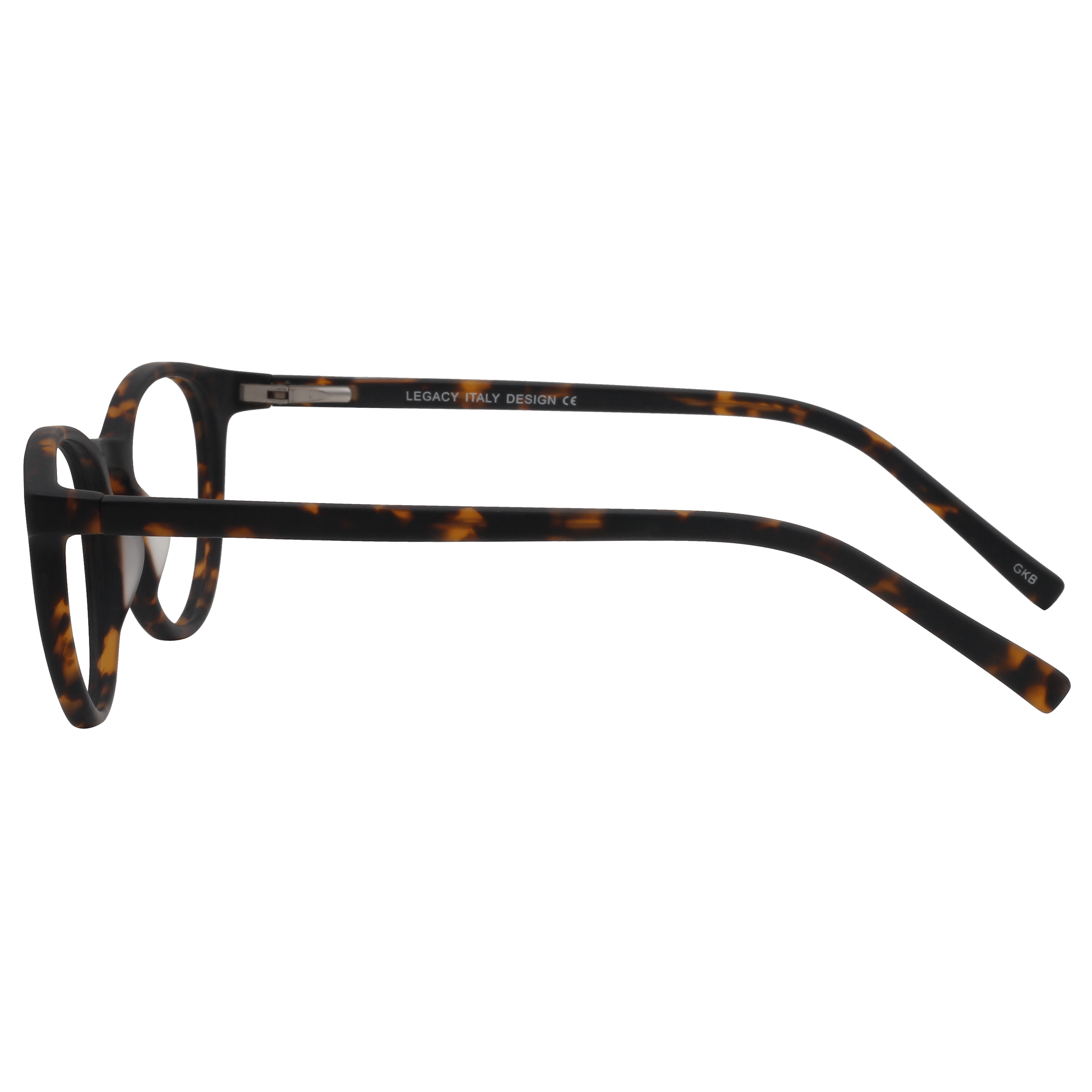Inspira 1516N Frame Tortoise Unisex Full Shell Frame — Tortoise frame — view 3