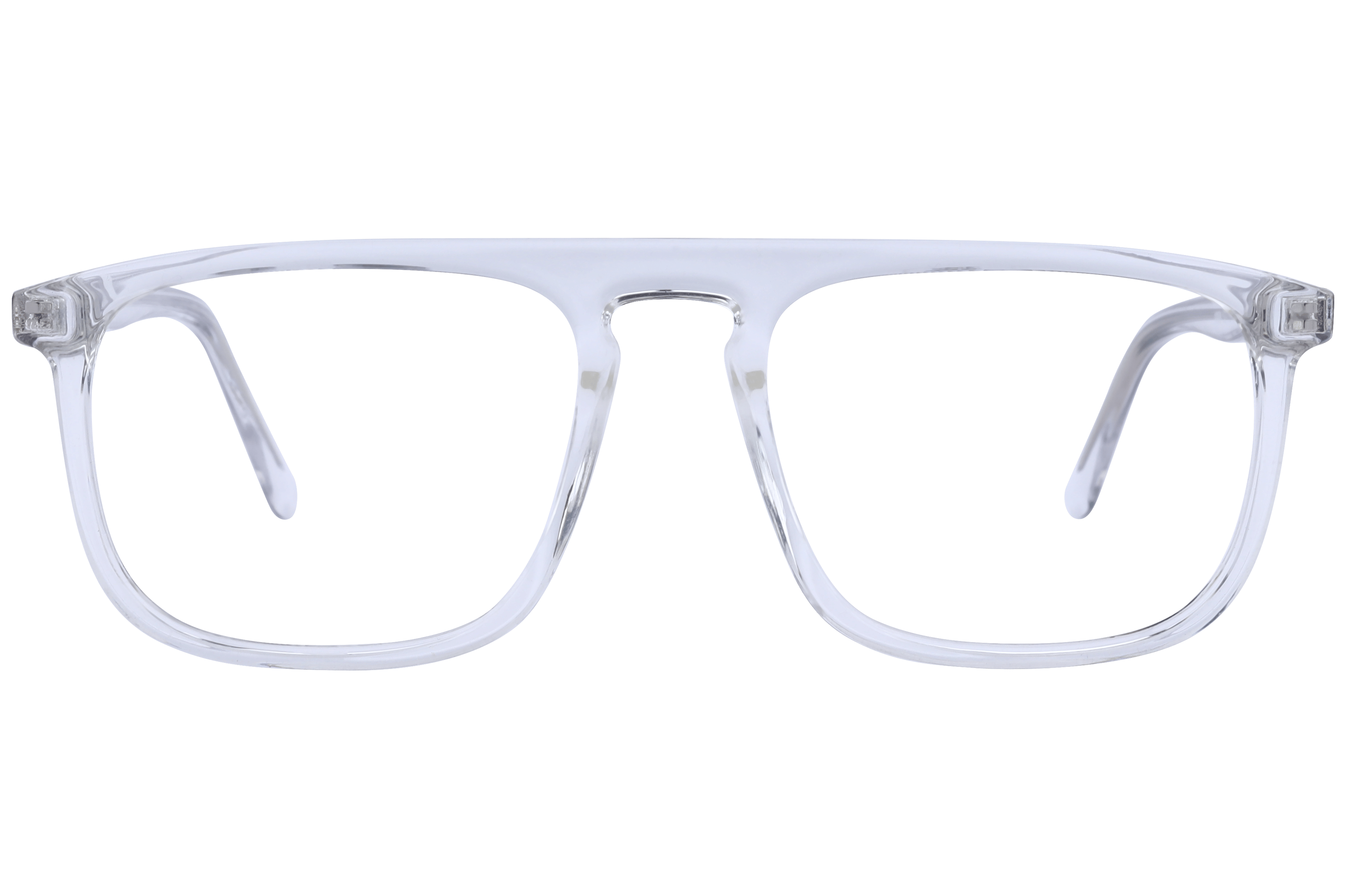 Inspira 1008 Frame Transparent Male Full Shell Frame — Transparent frame — view 2