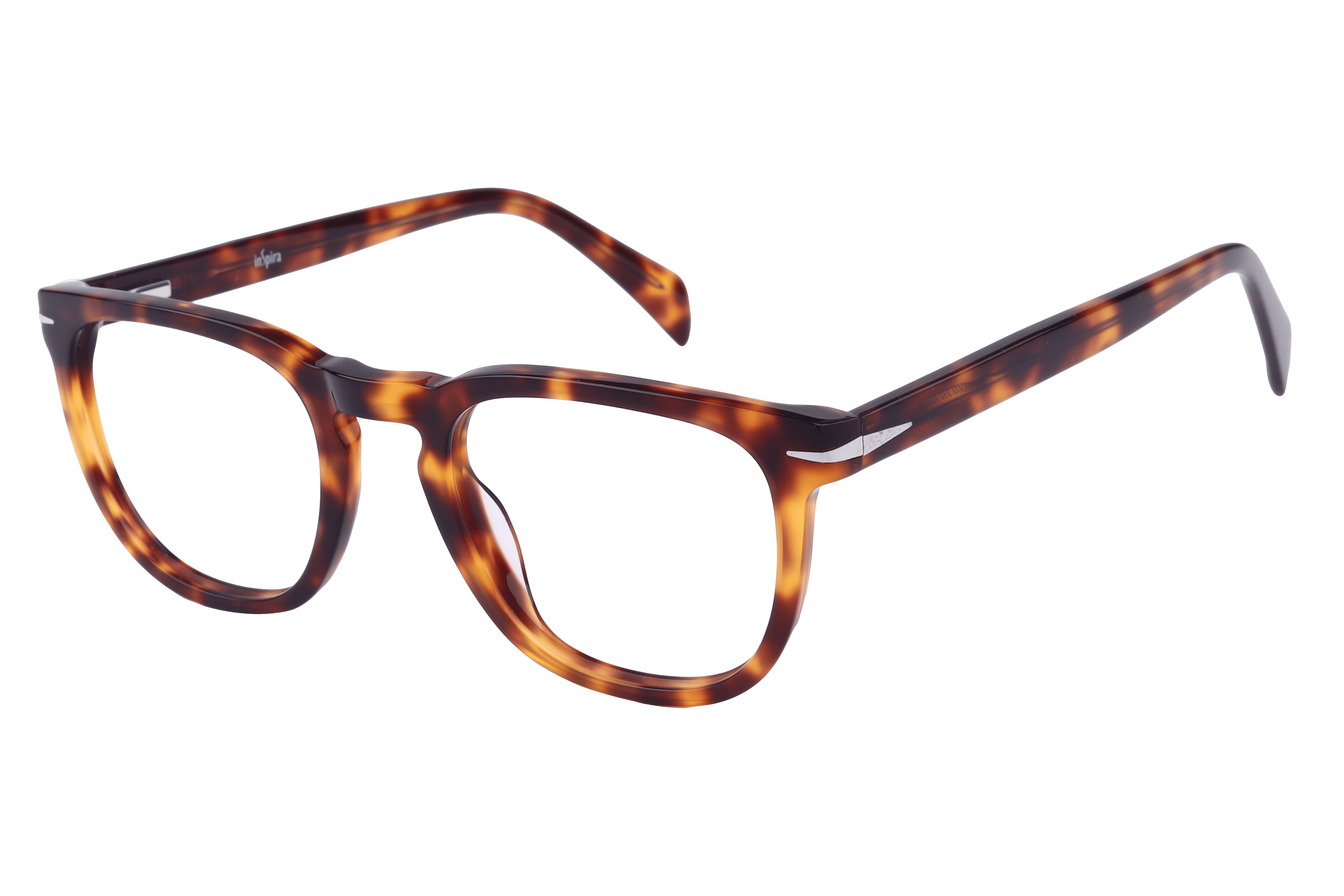 Inspira ASM054 Frame Tortoise Male Full Shell — Tortoise frame