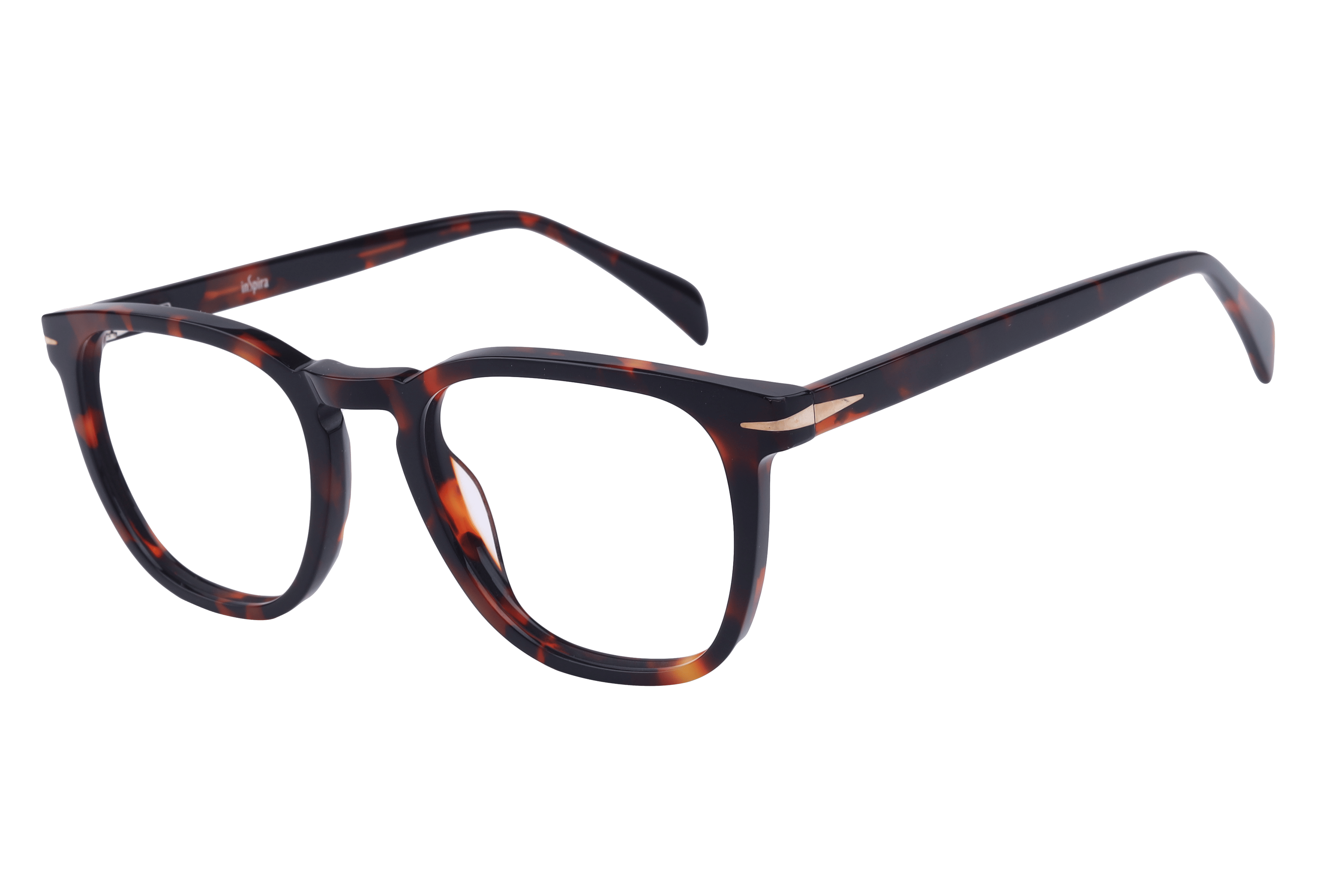 Inspira ASM055 Frame Tortoise Male Full Shell — Tortoise frame