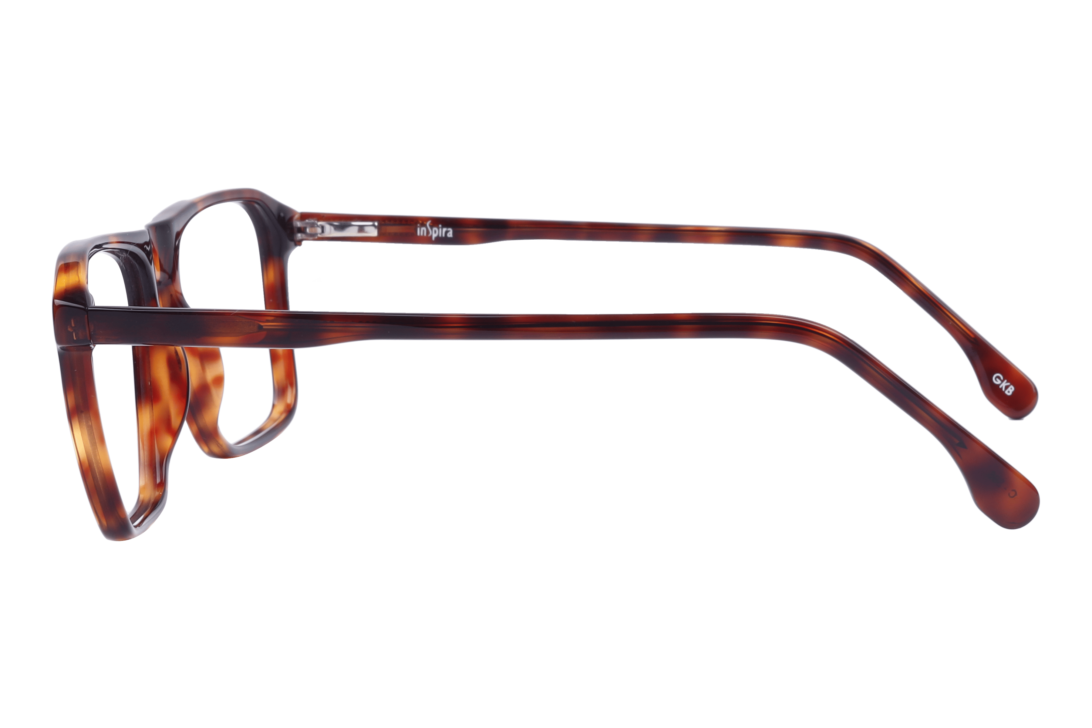 Inspira M-3334 Frame Tortoise Male Full Shell Frame — Tortoise frame — view 3