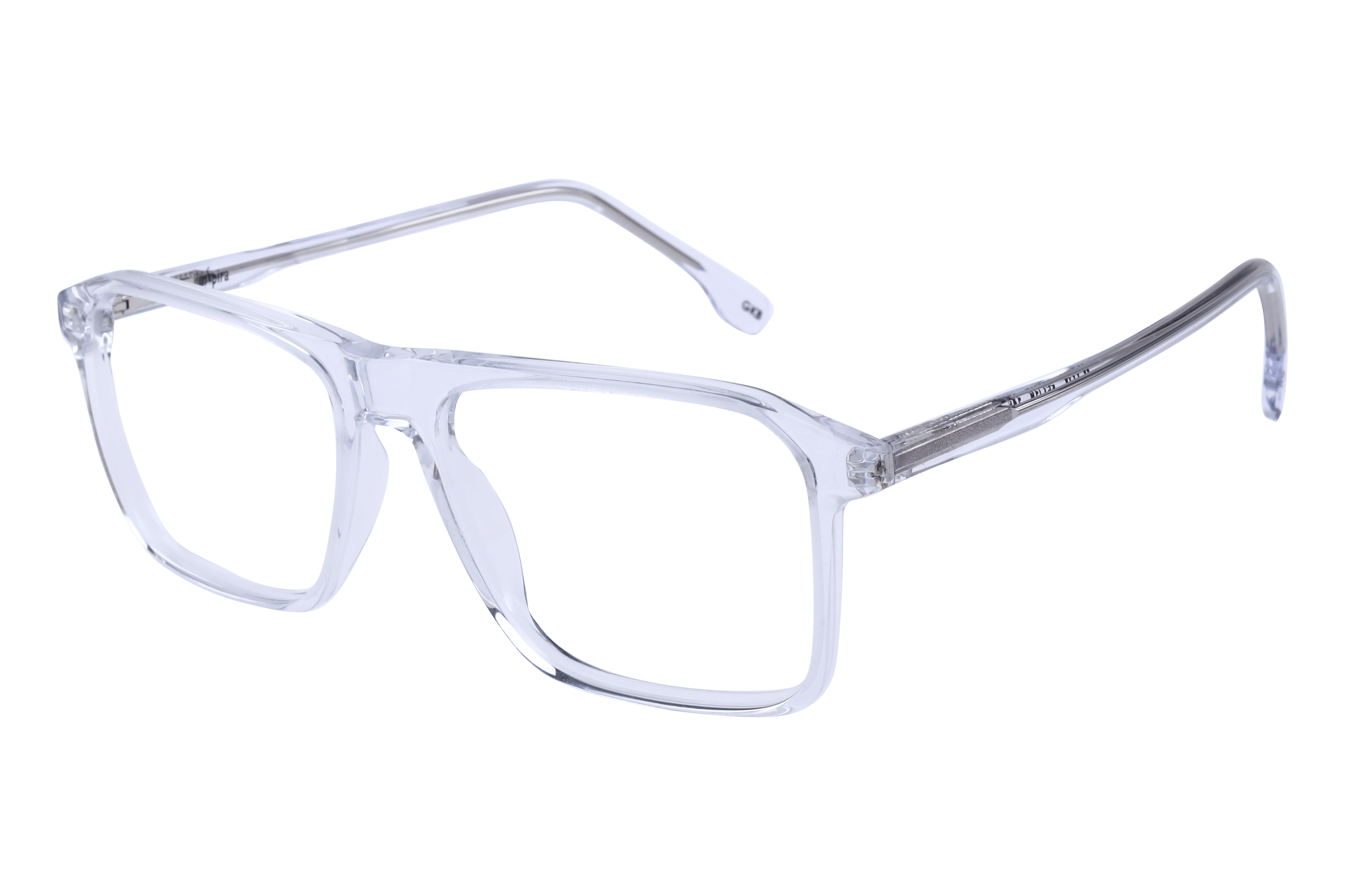 Inspira M-3334 Frame Transparent Male Full Shell — Transparent frame