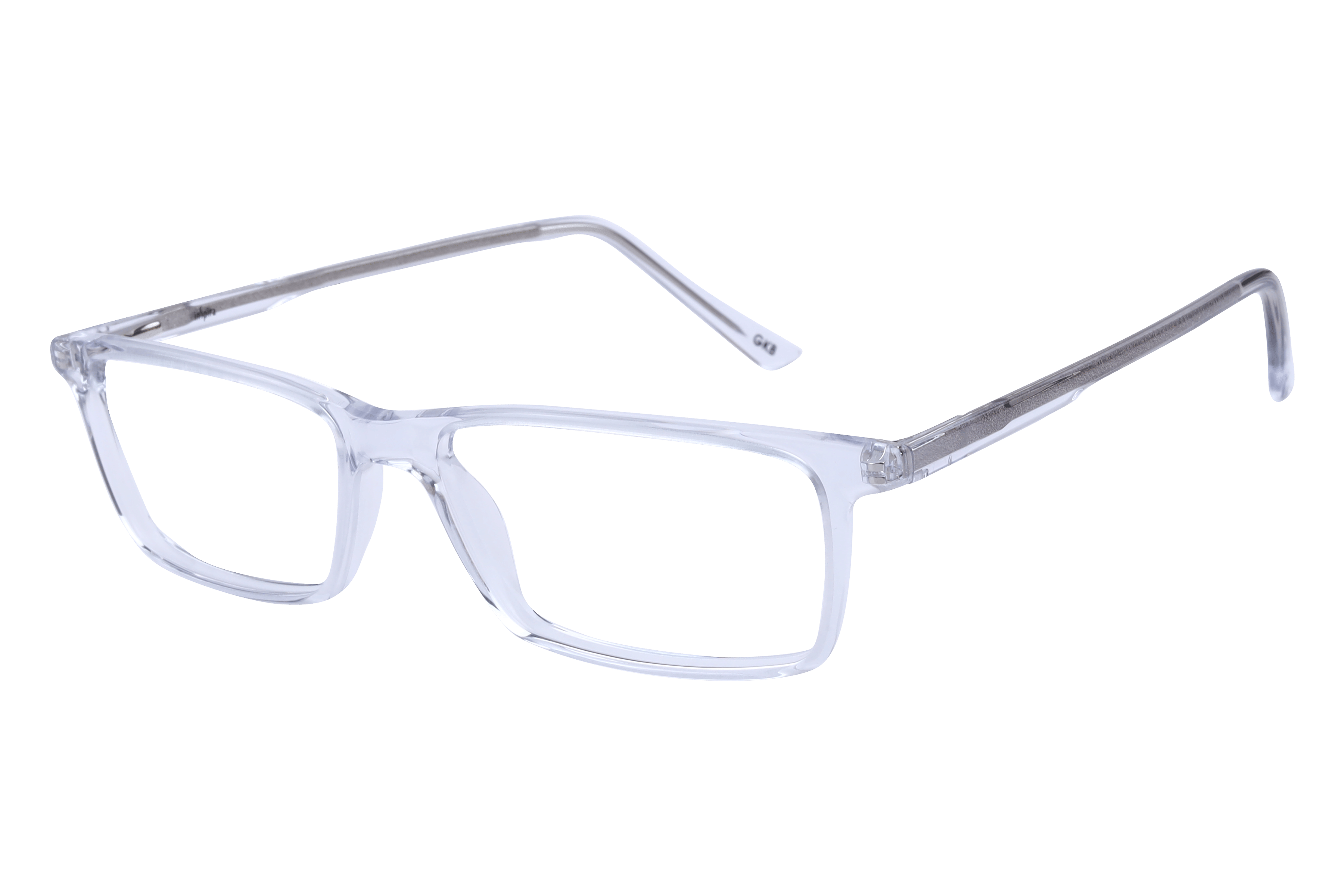 Inspira T-811 Frame Transparent Unisex Full Shell — Transparent frame