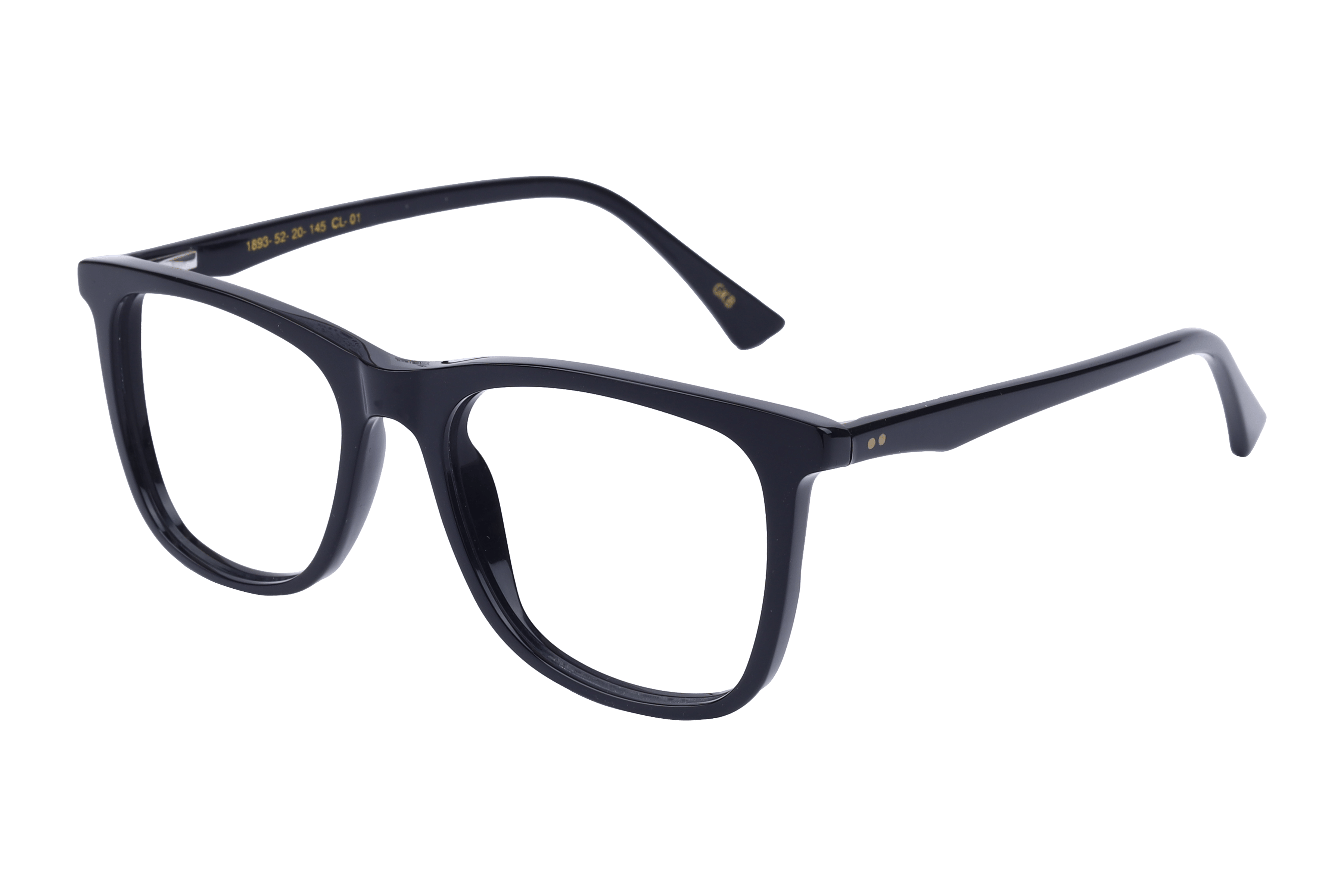 Inspira 1893 Frame Black Male Full Shell — Brown frame