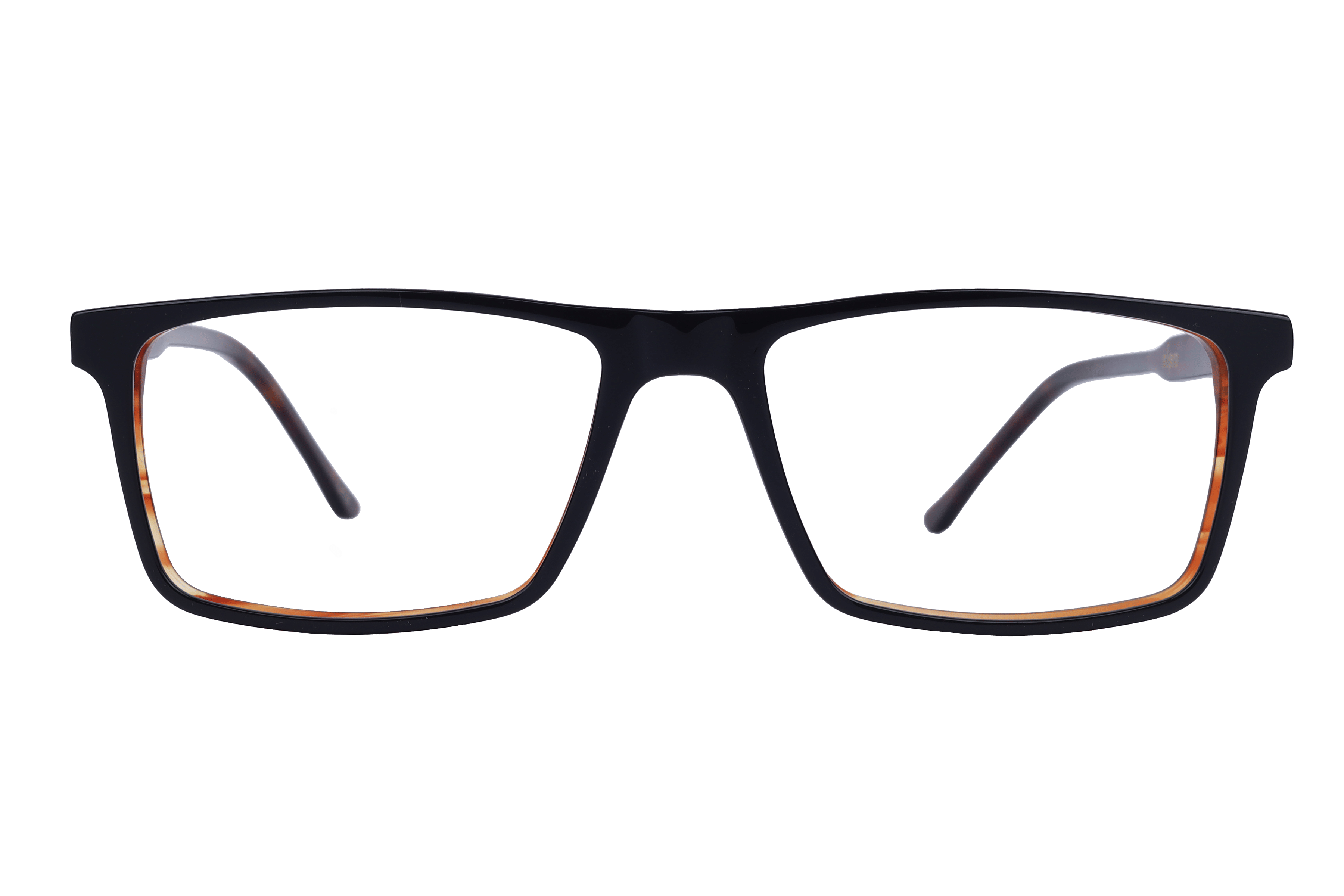 Inspira 1932 Frame Black Male Full Shell Frame — Black frame — view 2