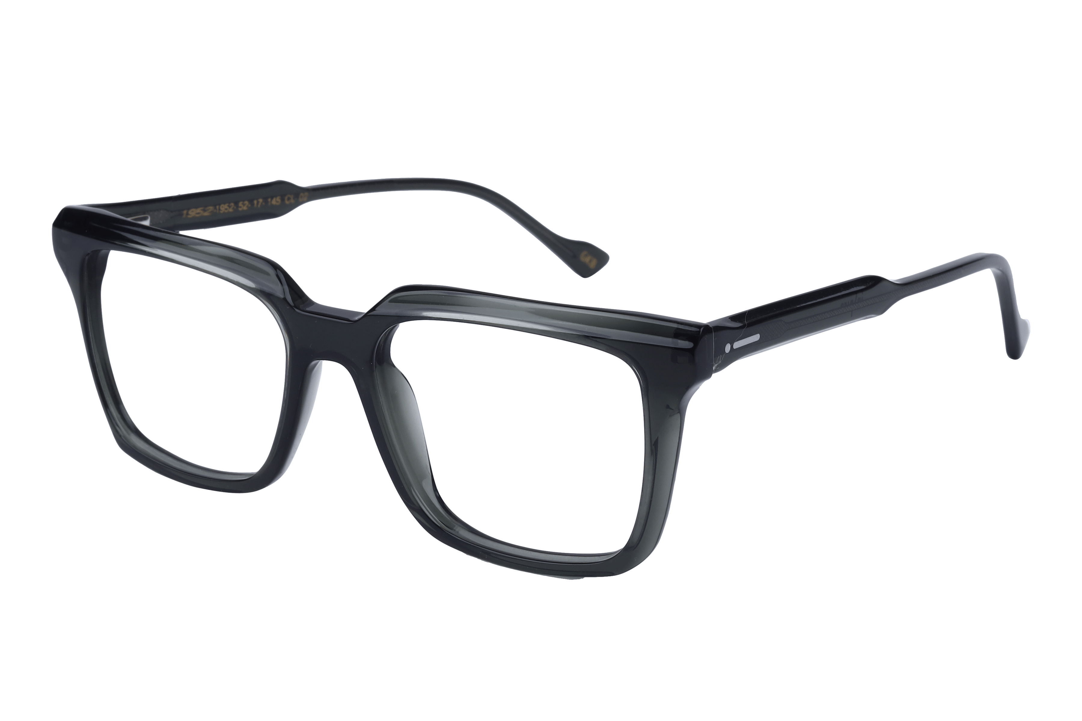 Inspira 1952 Frame Transparent Green Male Full Shell — Transparent Green frame