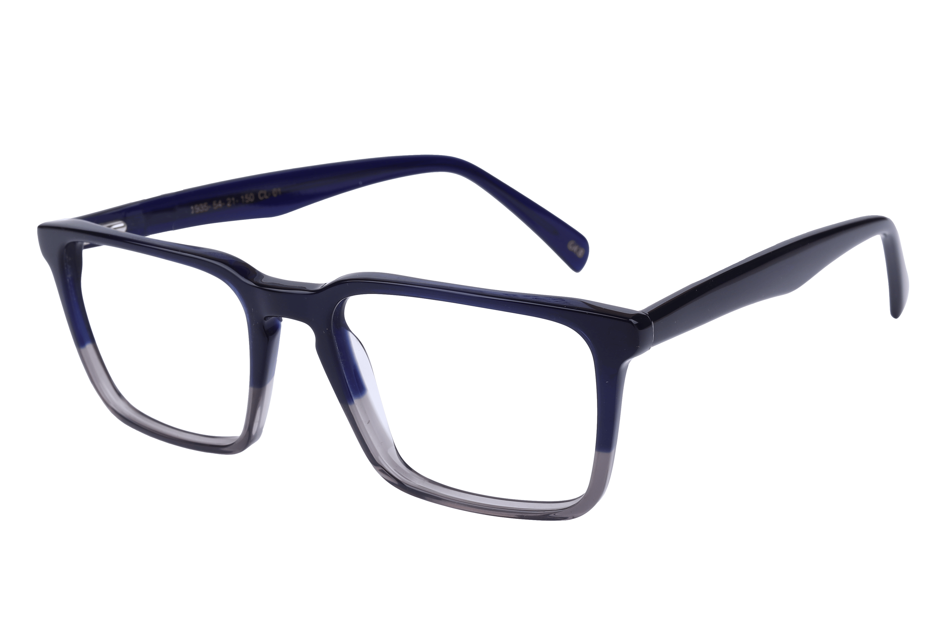 Inspira 1935 Frame Blue Male Full Shell — Blue frame