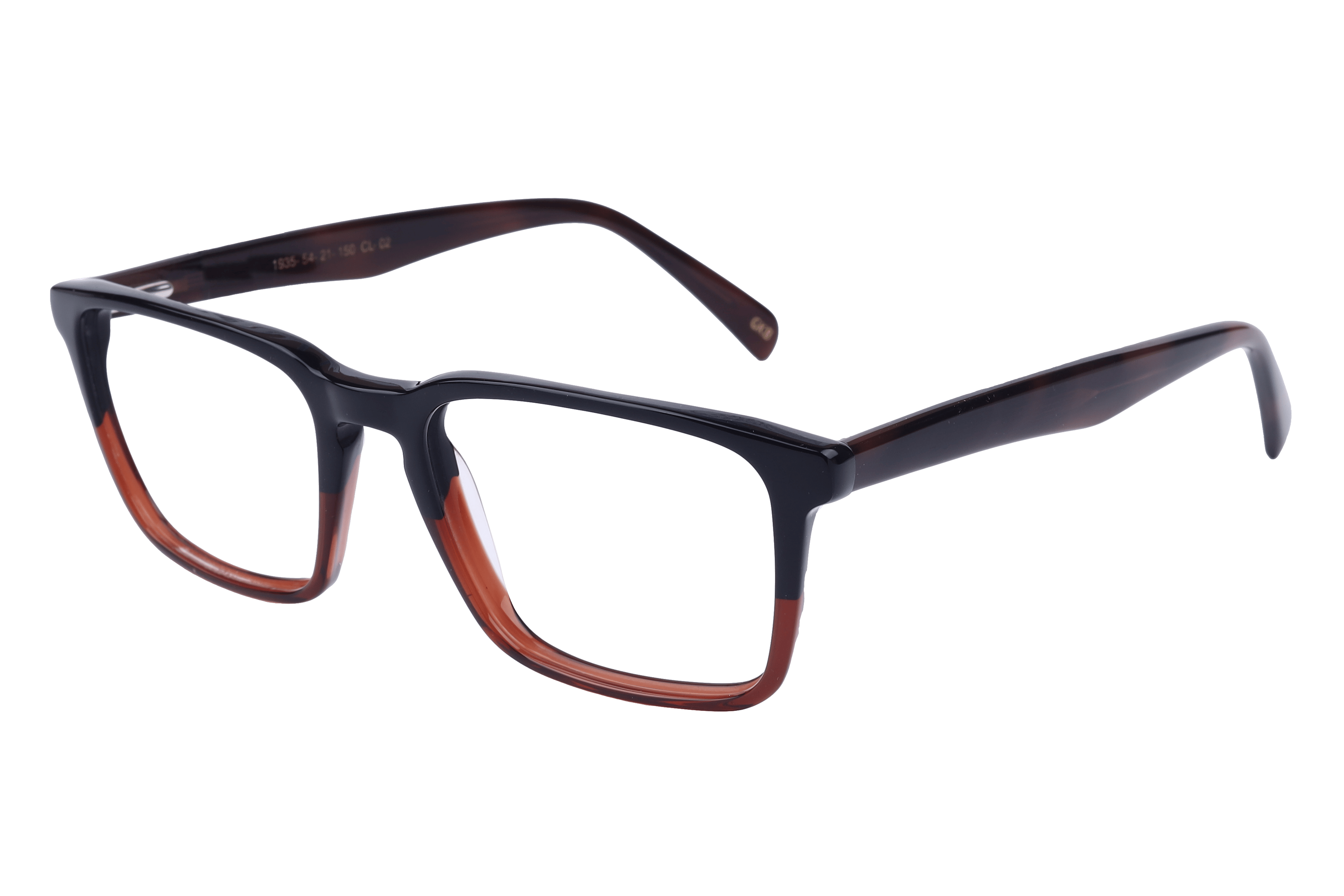 Inspira 1935 Frame Black Male Full Shell — Black frame