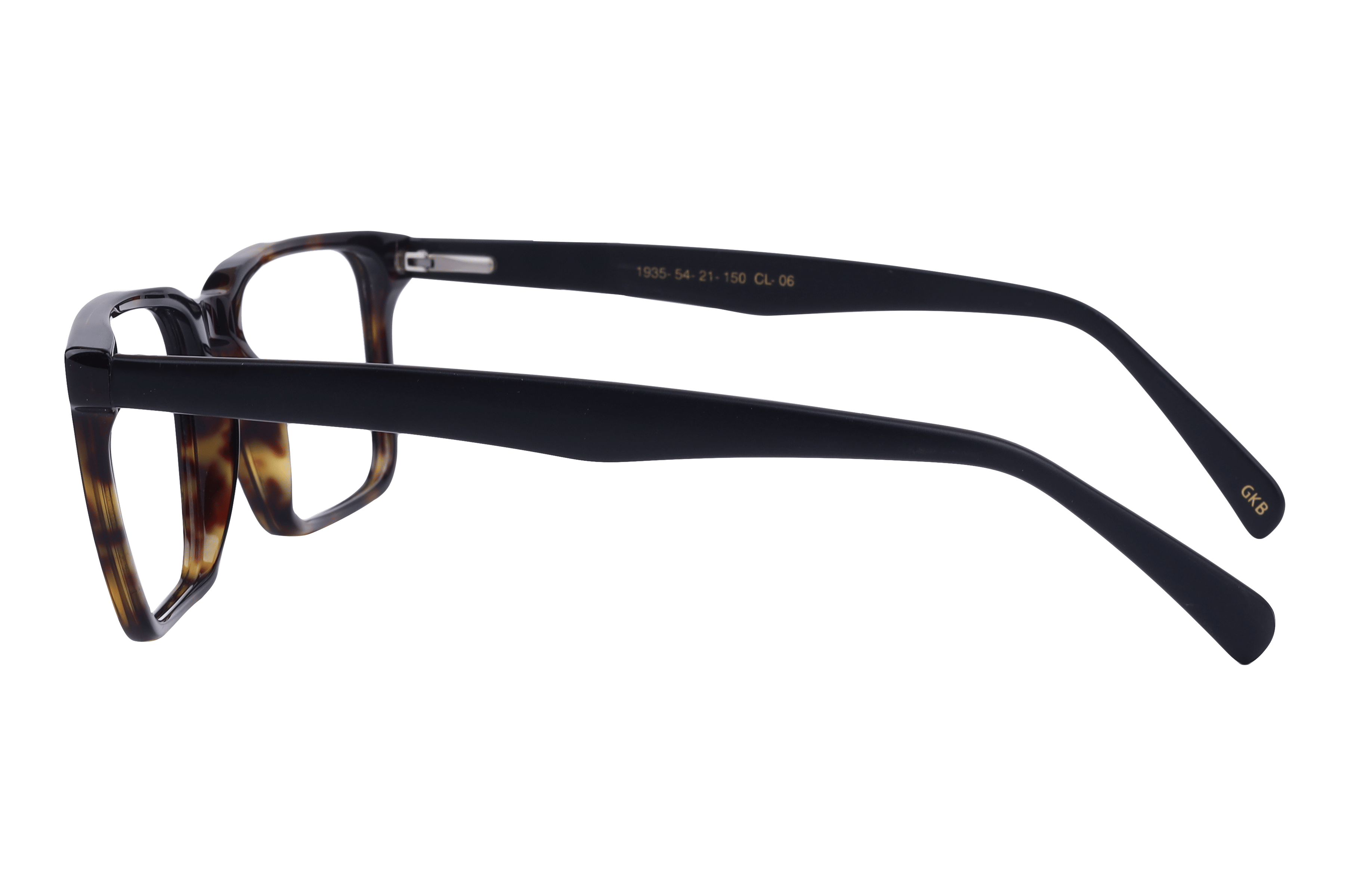 Inspira 1935 Frame Havana Male Full Shell Frame — Havana frame — view 3