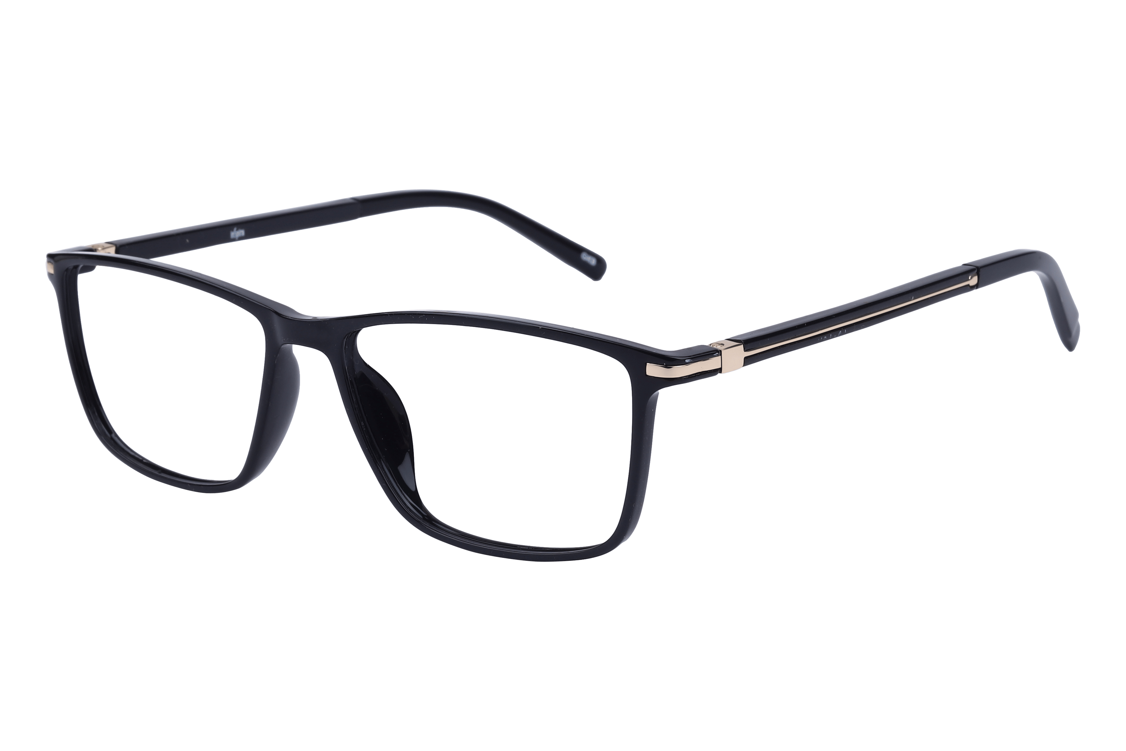 Inspira 17401-DY Frame Black Male Full Shell — Black frame