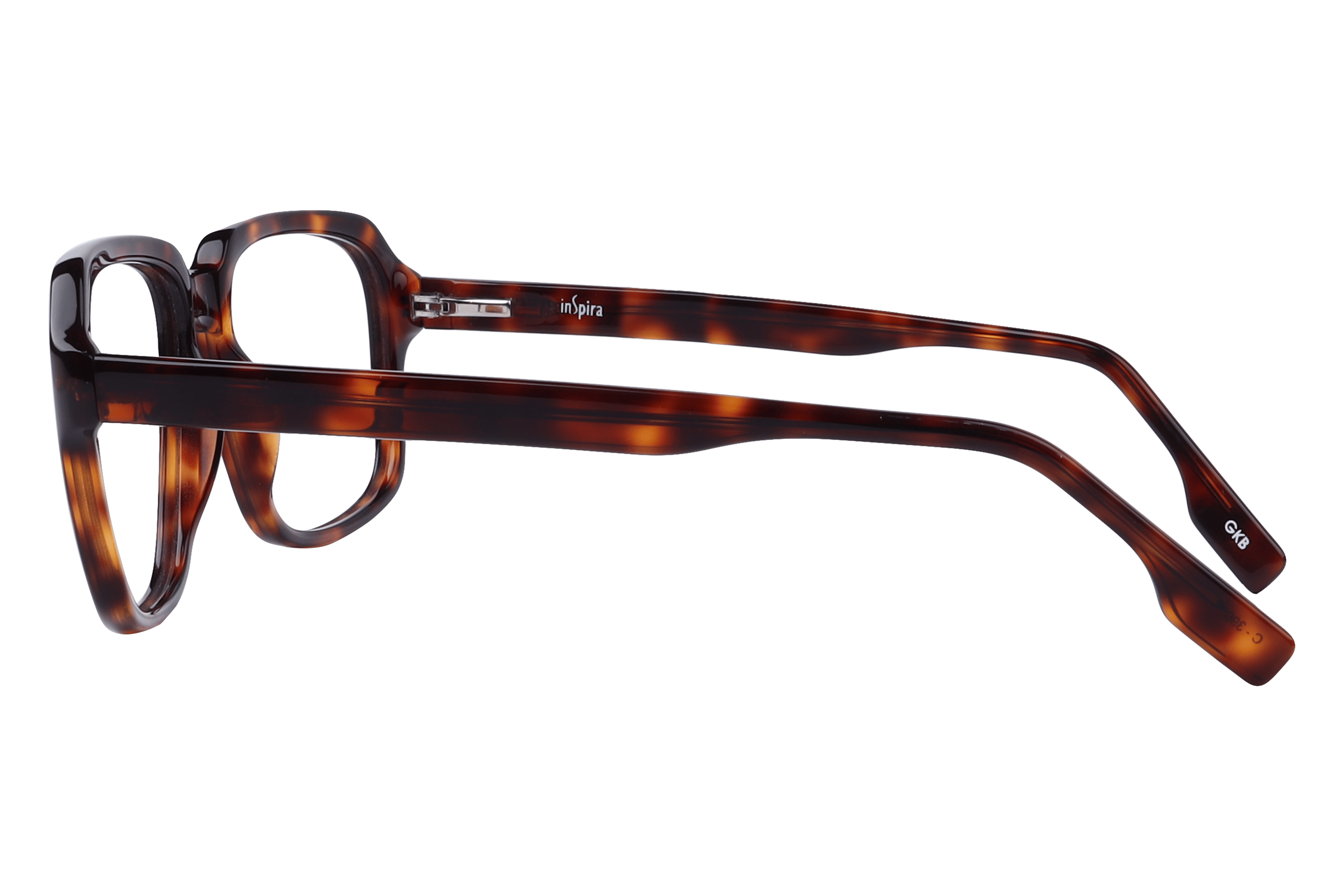 Inspira M-3326 Frame Havana Male Full Shell Frame — Havana frame — view 3