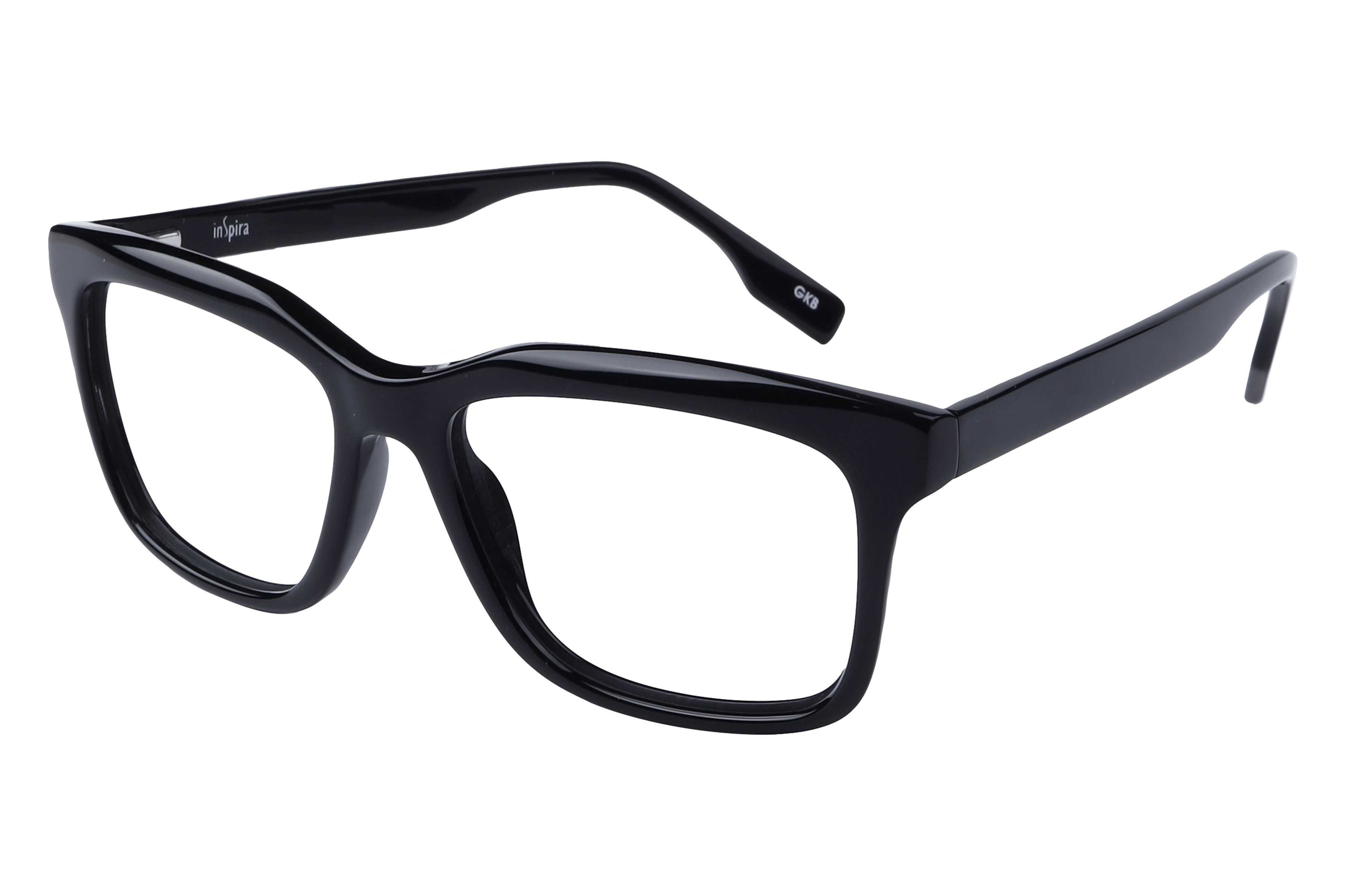 Inspira M-3327 Frame Black Male Full Shell — Black frame