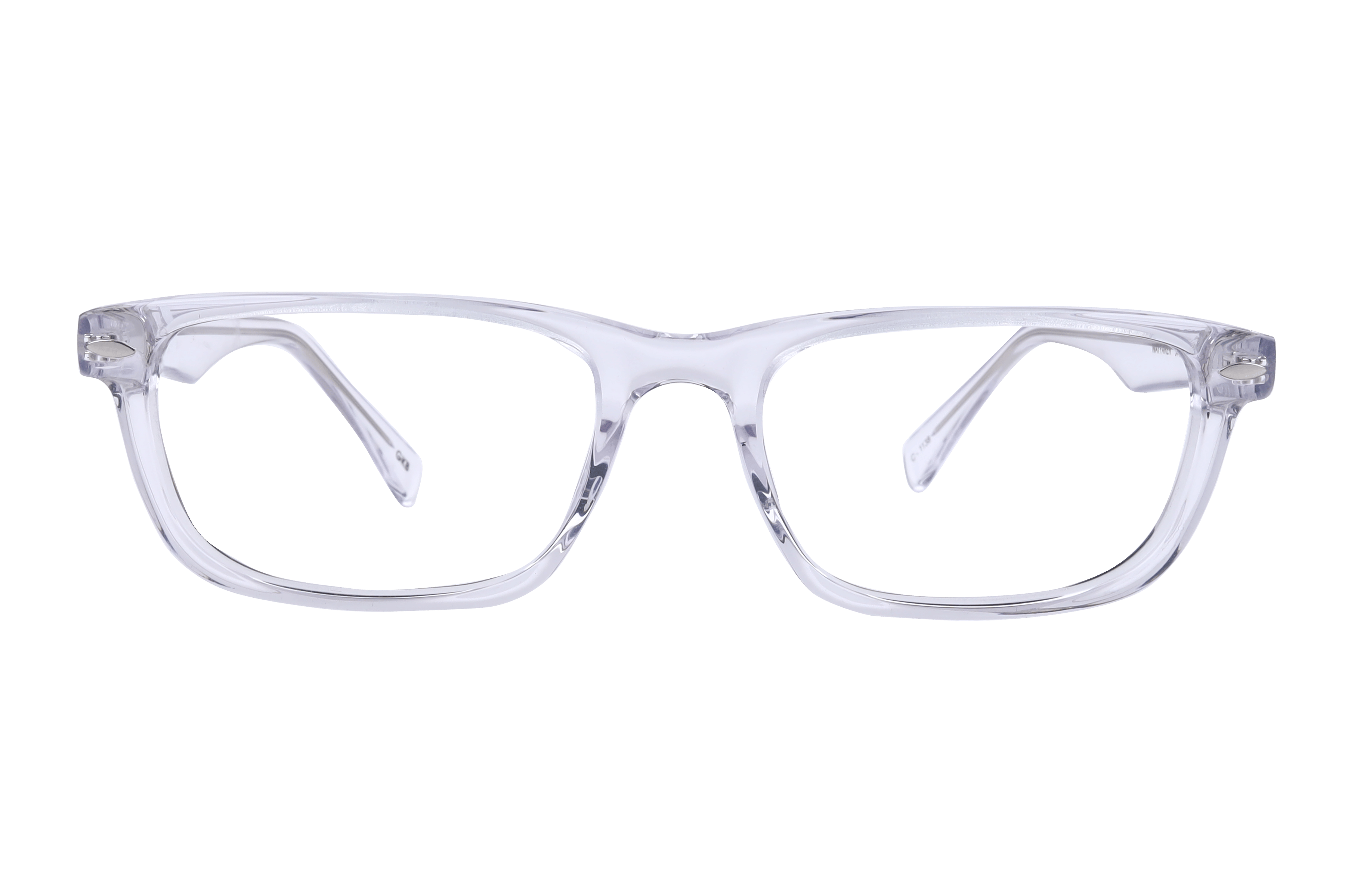 Inspira WAYFARER Frame Transparent Male Full Shell Frame — Transparent frame — view 2